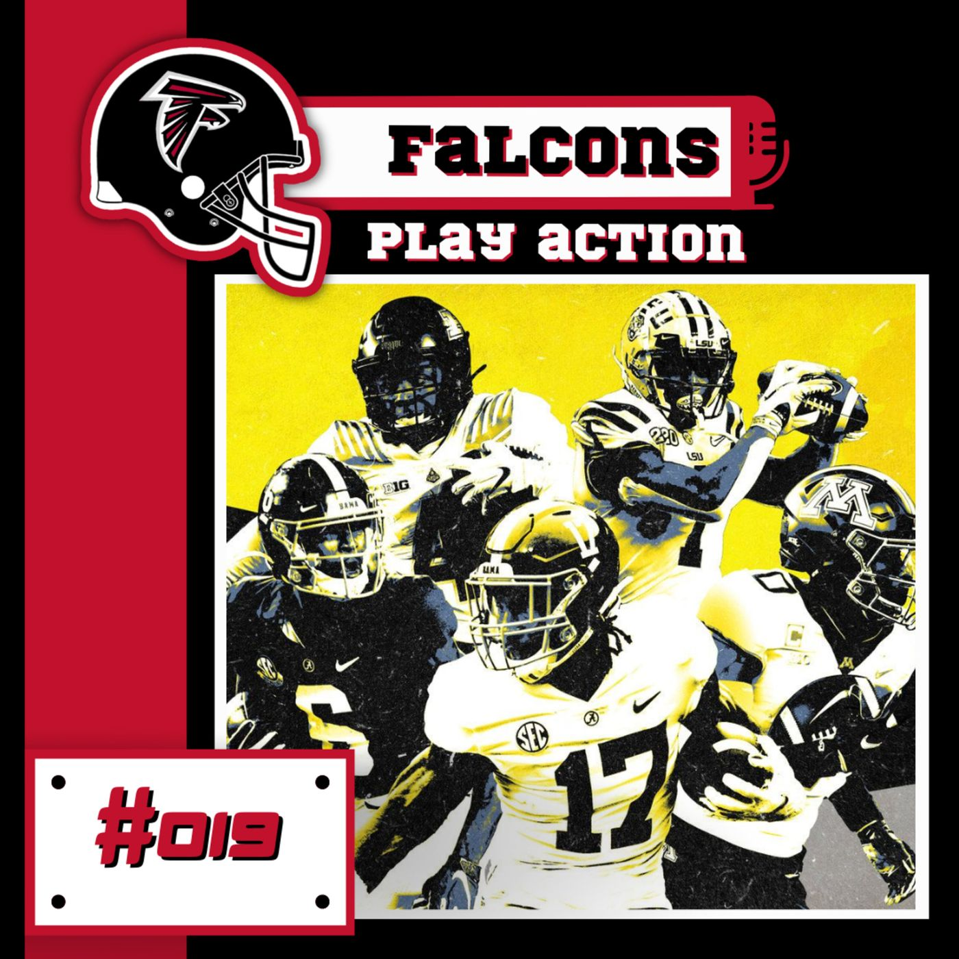 Falcons Play Action #019 - WRs e TEs do Draft 2021 episode artwork
