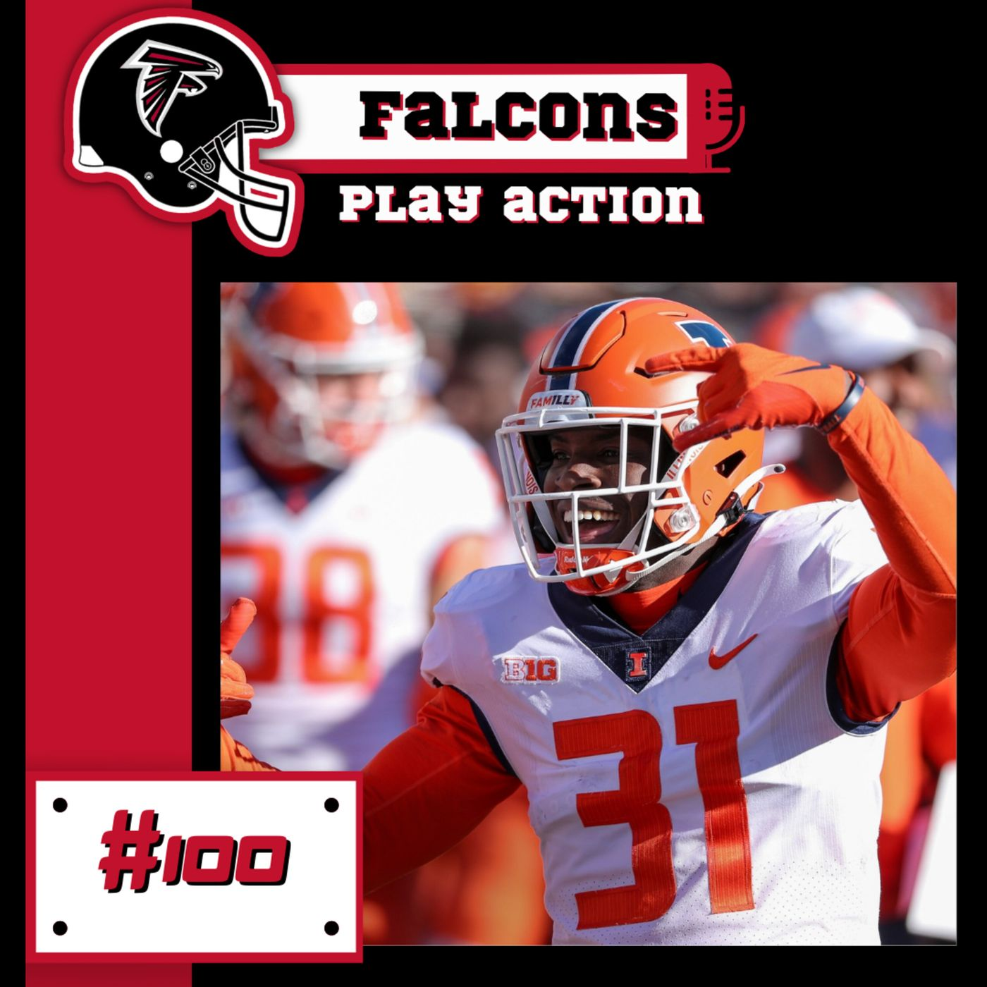 Falcons Play Action #100 – Cornerbacks do Draft 2023 episode artwork