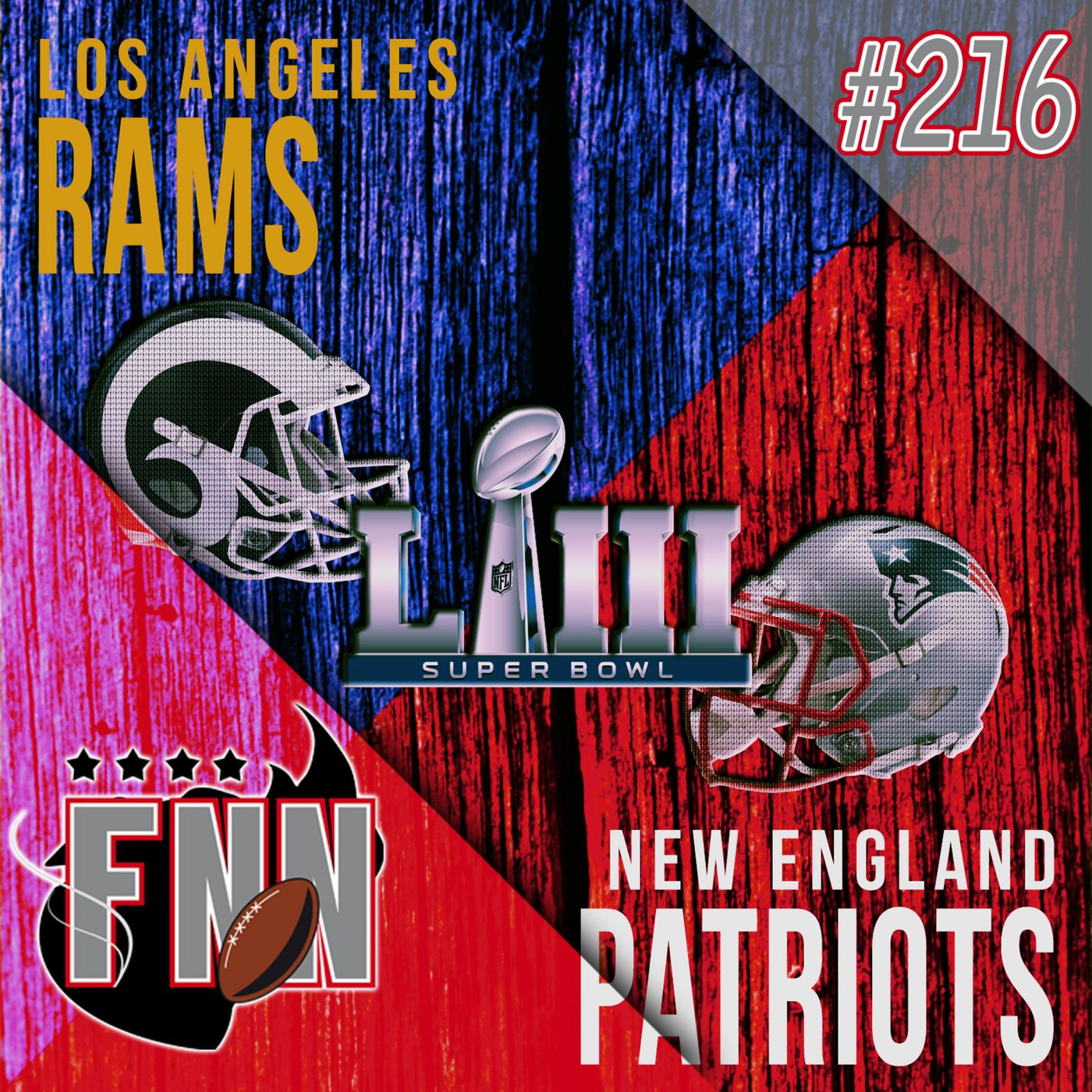 Fumble na Net Podcast 216 – Preview Super Bowl LIII episode artwork