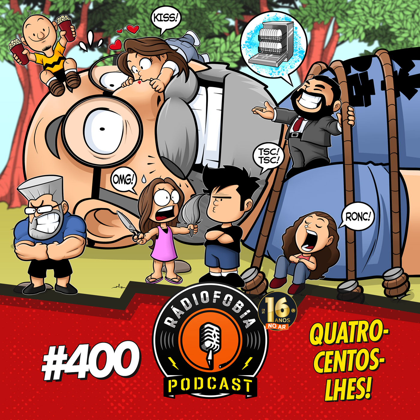 RÁDIOFOBIA 400 - QUATROCENTOS-LHES!