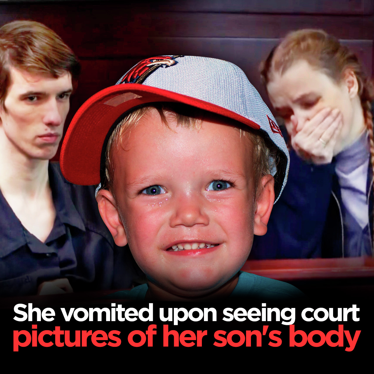 Mother vomited in court on seeing images of the son she tortured | Shanda Vander Ark