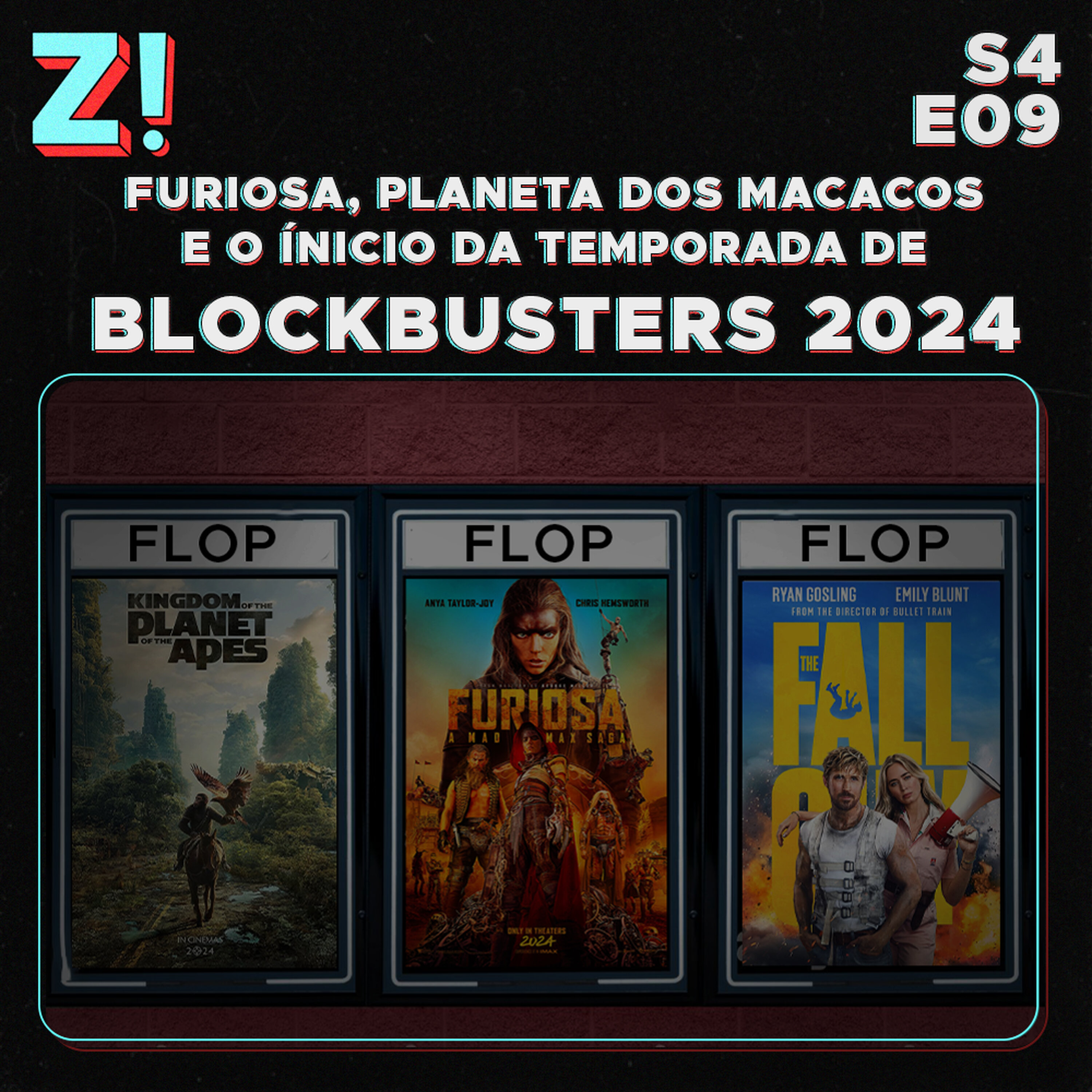 ZiCast S4E09 - Furiosa, Planeta dos Macacos e o Inicio da Temporada de Blockbusters de 2024