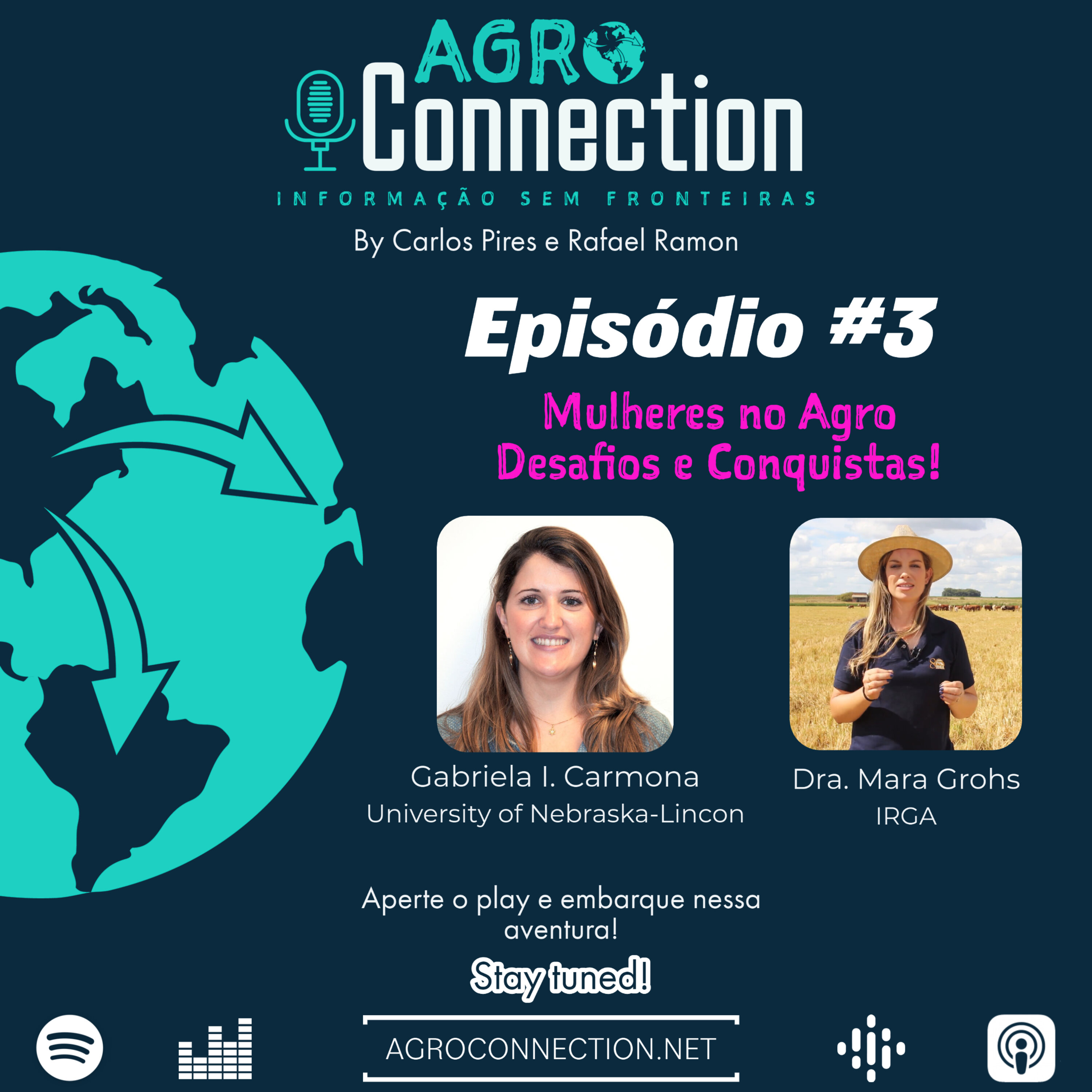 EP #3 - Mulheres no Agro: Desafios e Conquistas!