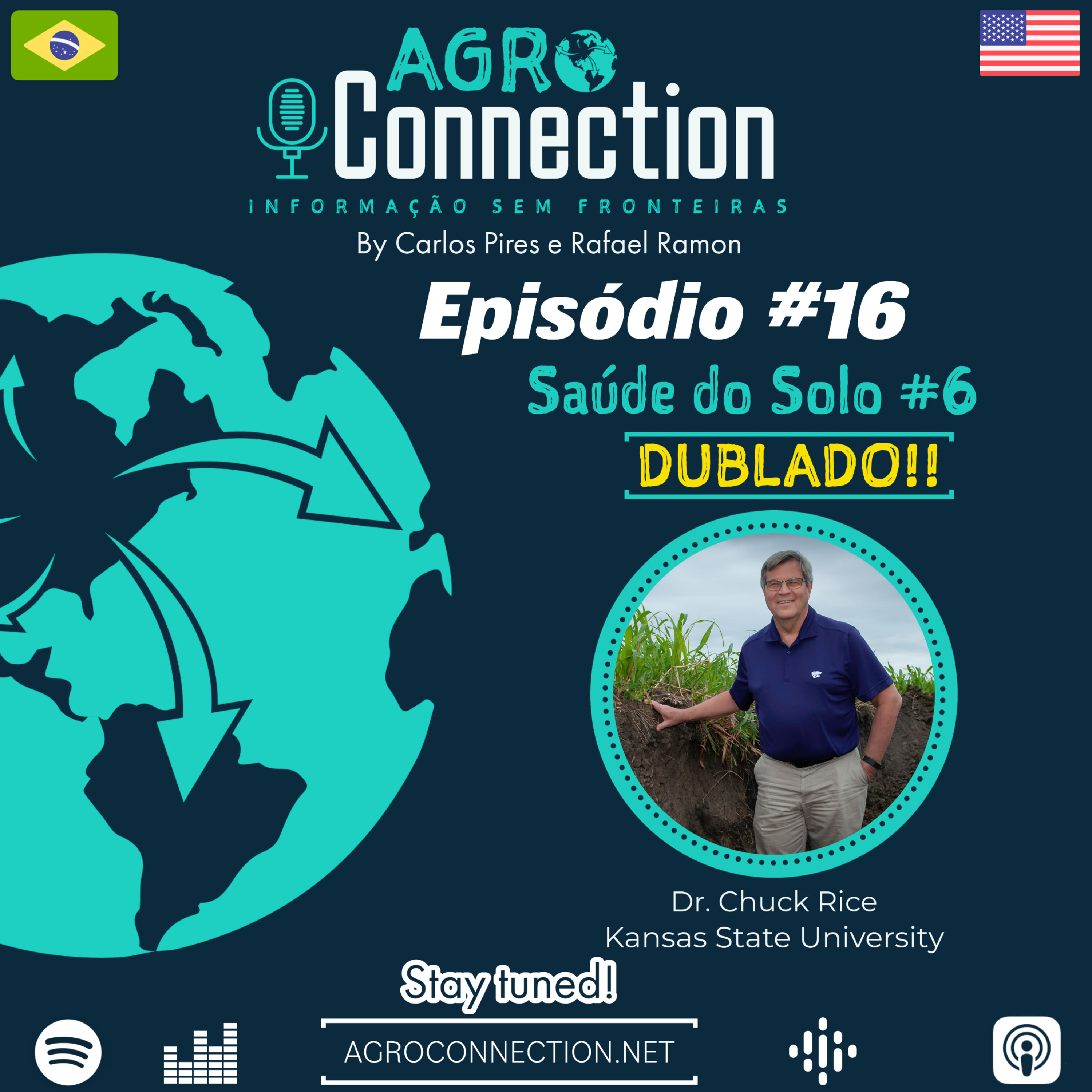 EP #16 - Especial Saúde do Solo #6 BR - Fechando a série especial de saúde do solo com um dos maiores especialistas do mundo!