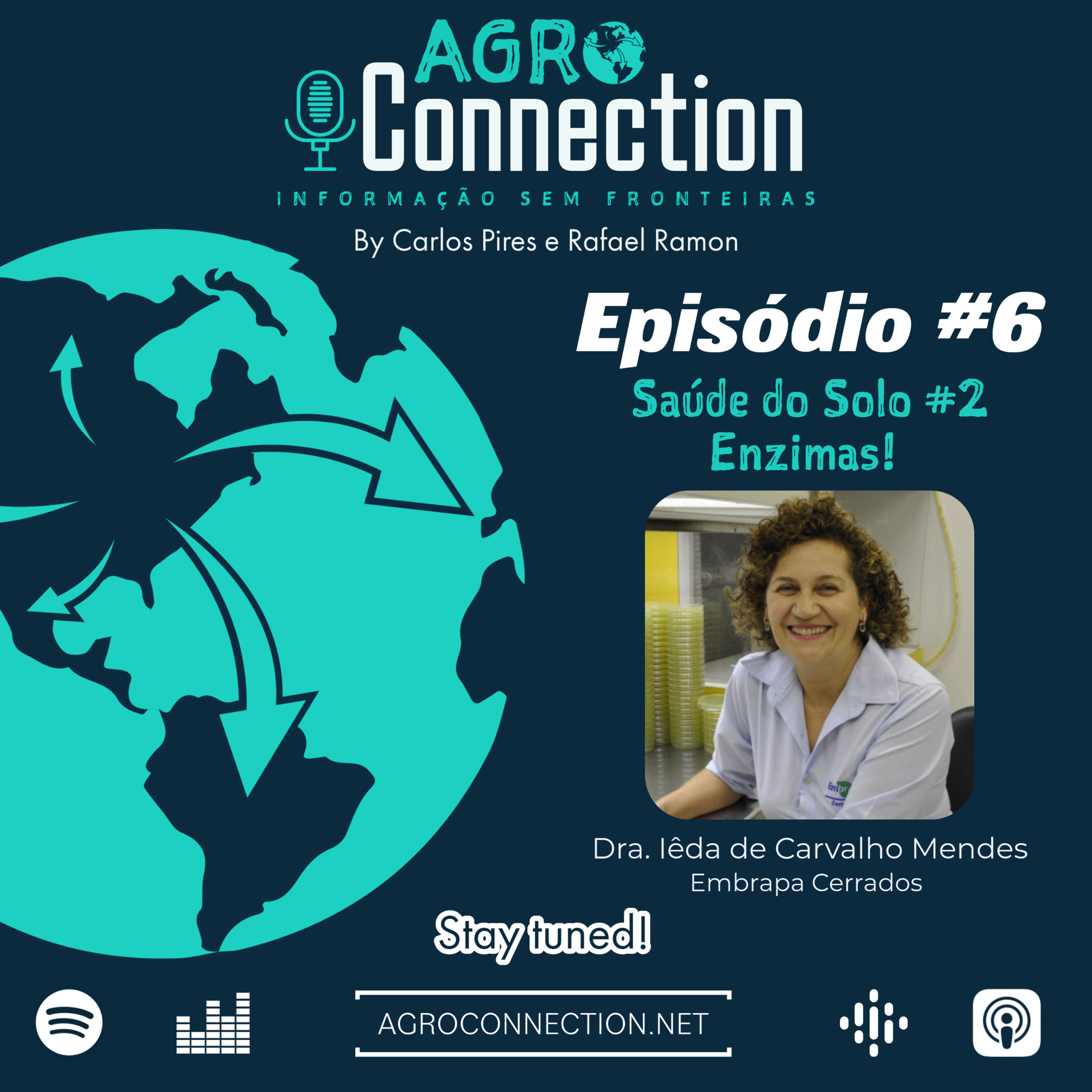 EP #6 - Especial Saúde do Solo #2 - Bioanálise do solo? Enzimas? Dr. Ieda fala sobre isso e muito mais!