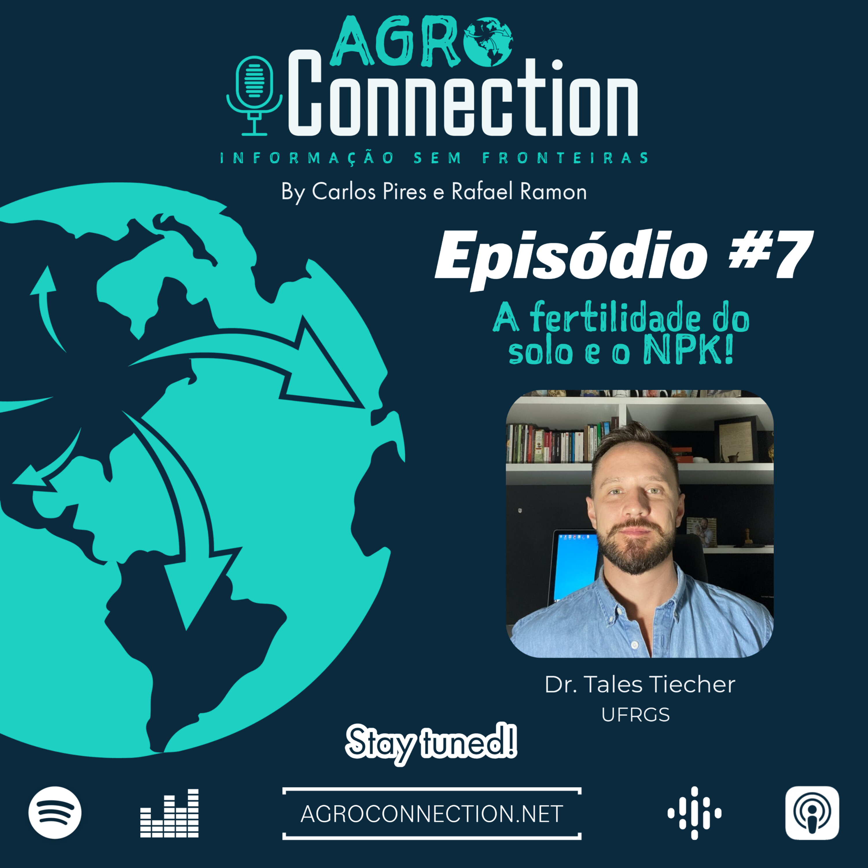 EP #7 - A fertilidade do Solo e o NPK com Dr. Tales Tiecher!