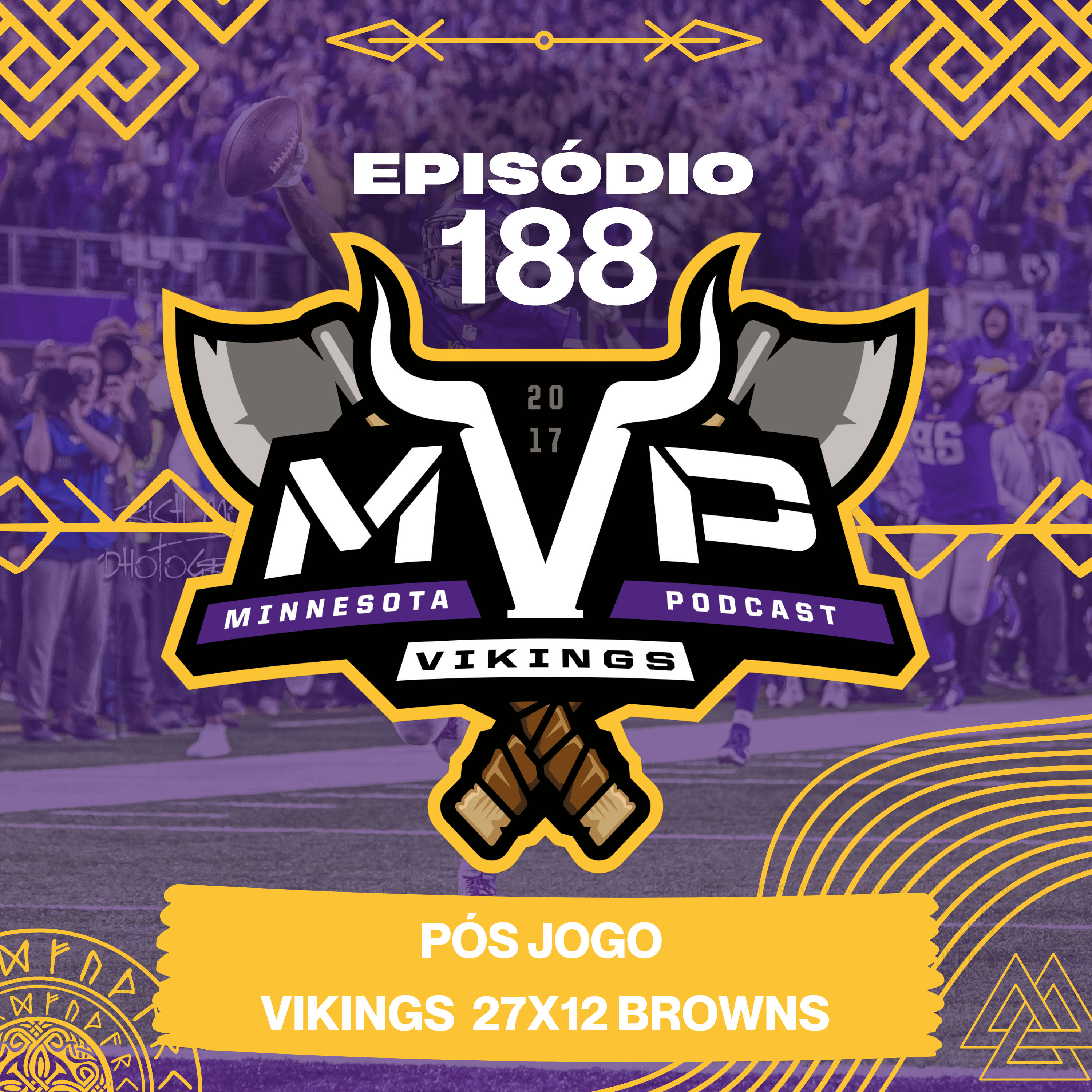MVP 188 - Pós jogo Vikings x Browns episode artwork