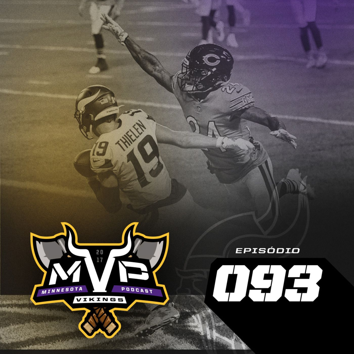 MVP 93 – Vikings X Bears (vencemos de novo) episode artwork
