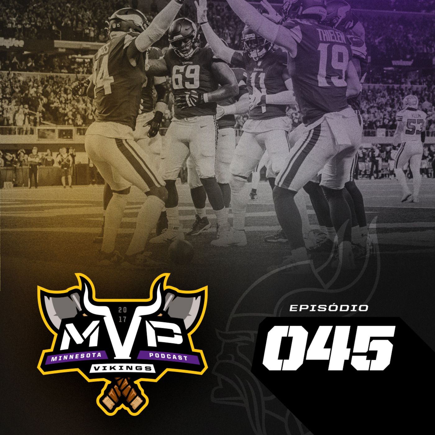 MVP – Minnesota Vikings Podcast 045 – O preço dos turnovers – Vikings vs Saints Semana 8 2018 episode artwork