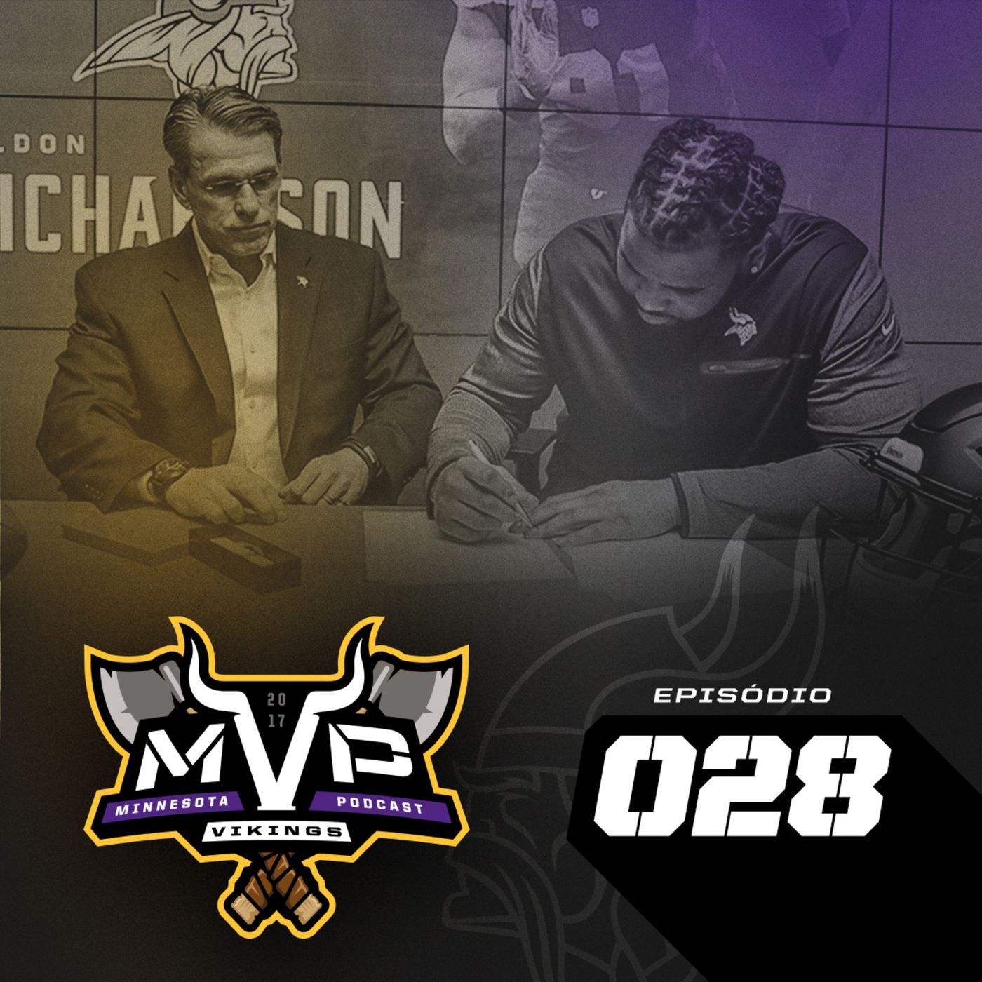 MVP – Minnesota Vikings Podcast 028 – Preparando o Draft Vikings 2018 episode artwork