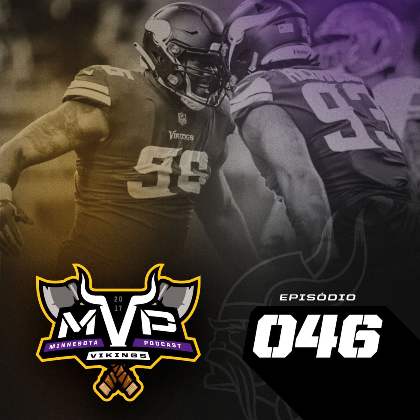 MVP – Minnesota Vikings Podcast 046 – 10 sacks e Bye Week – Vikings vs Lions Semana 9 2018 episode artwork