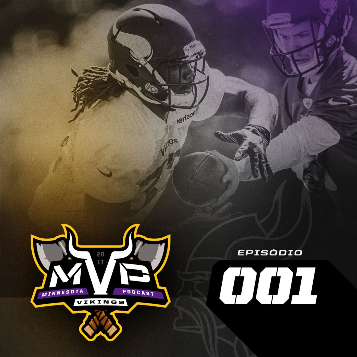 MVP – Minnesota Vikings Podcast 001 – Batalhas de Posição Vikings 2017 episode artwork