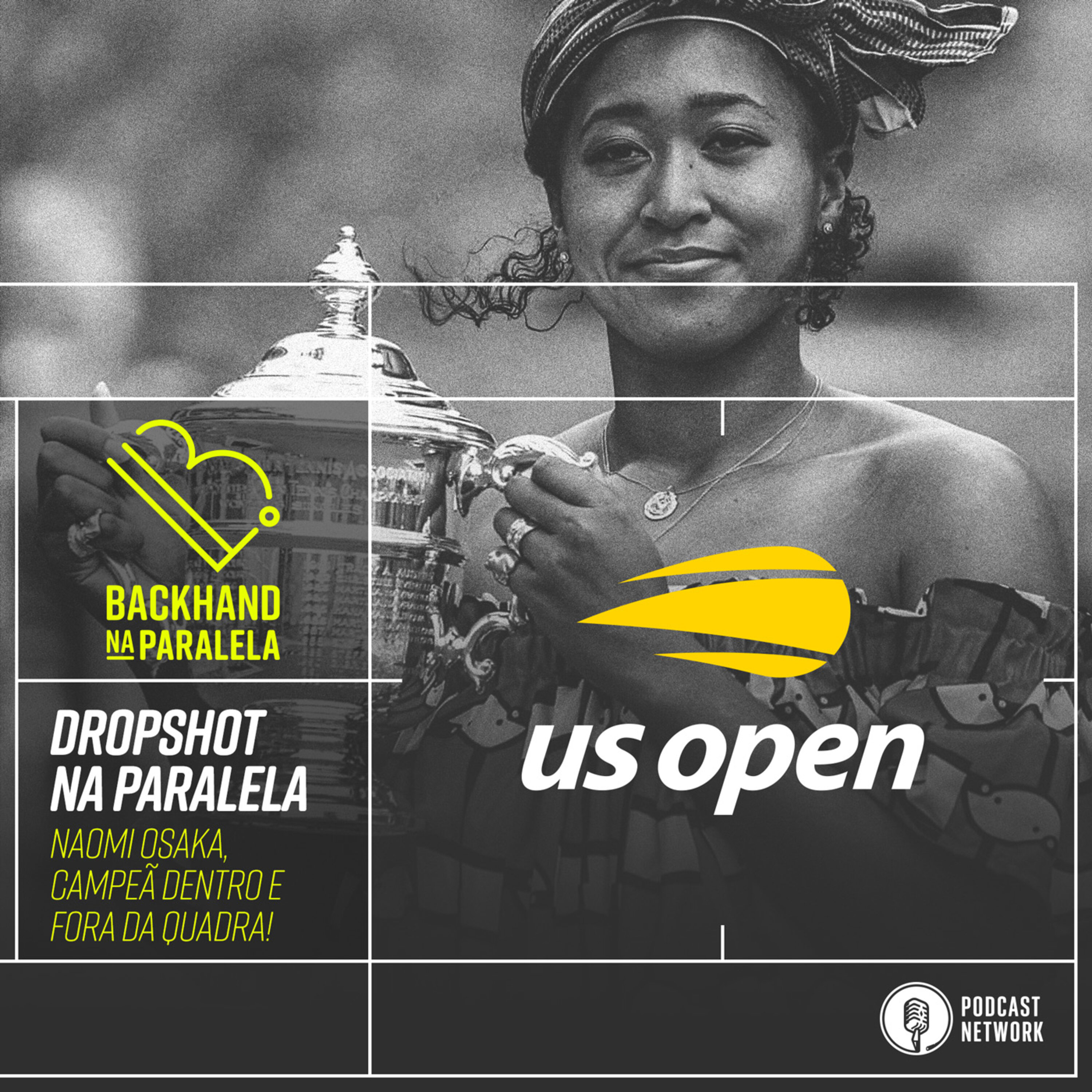 Backhand na Paralela - #DropshotNaParalela USOpen 2020 - Osaka campeã dentro e fora das quadras. Thiem fatura seu 1º Grand Slam