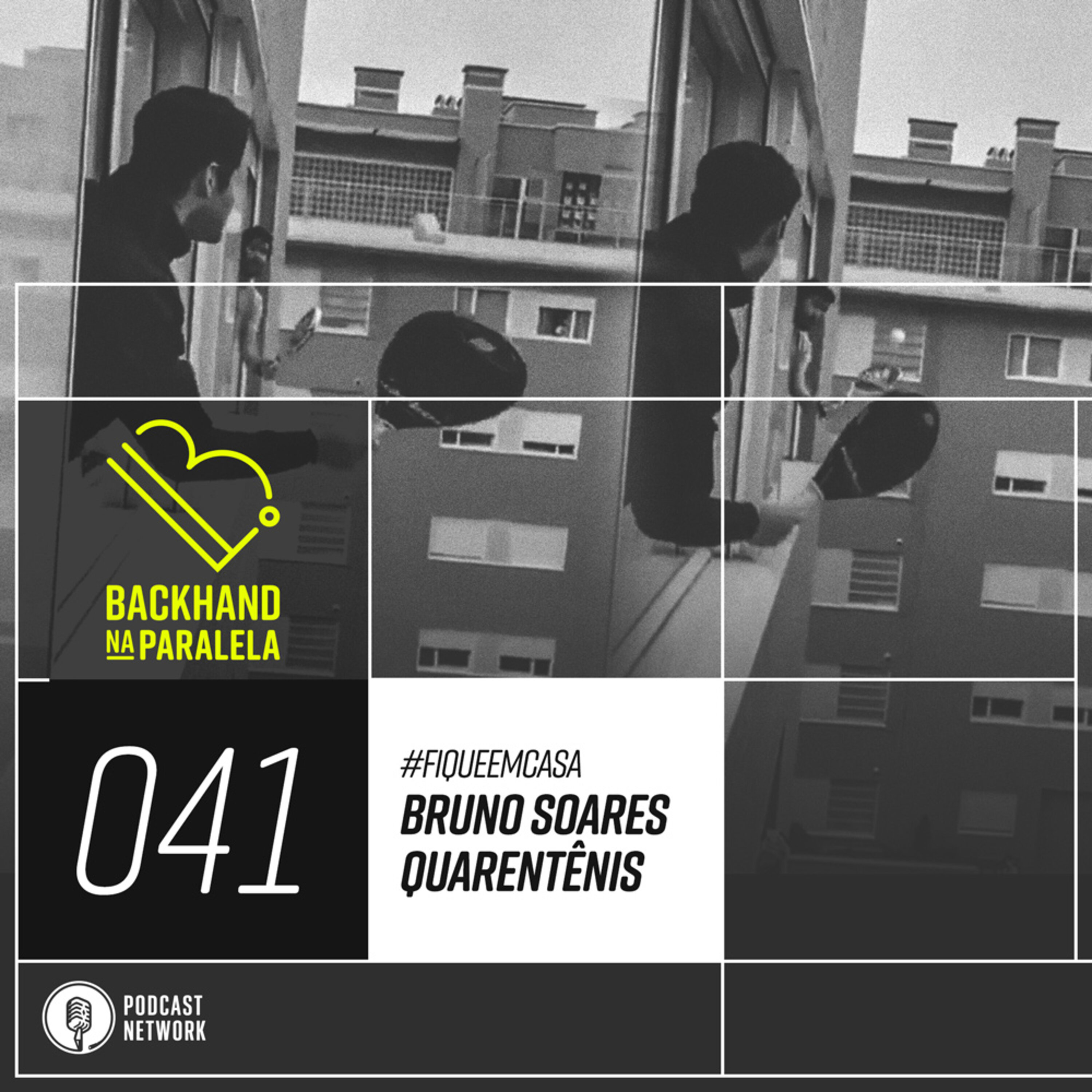 Backhand na Paralela 041 - Bruno Soares  - Quarentênis - #FiqueEmCasa
