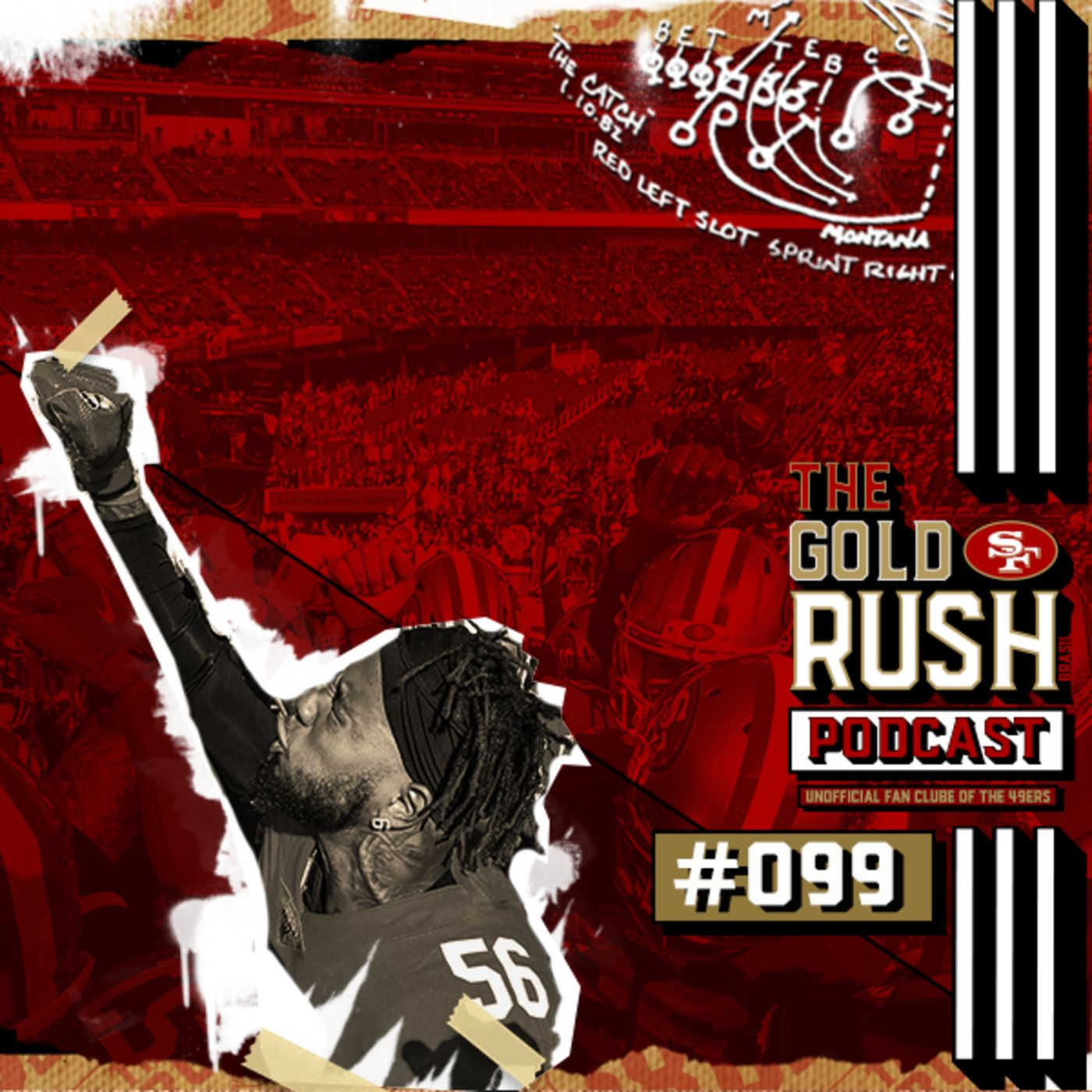 The Gold Rush Brasil Podcast 099 – Preview Semana 1 49ers vs Cardinals episode artwork