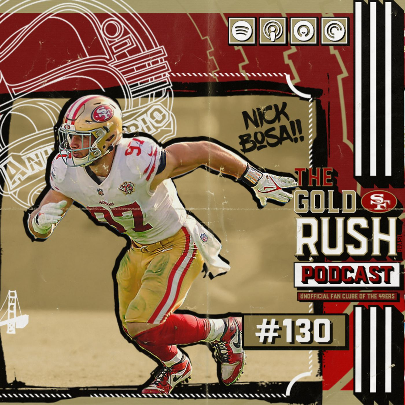 The Gold Rush Brasil 130 - Semana 12 Vikings vs 49ers