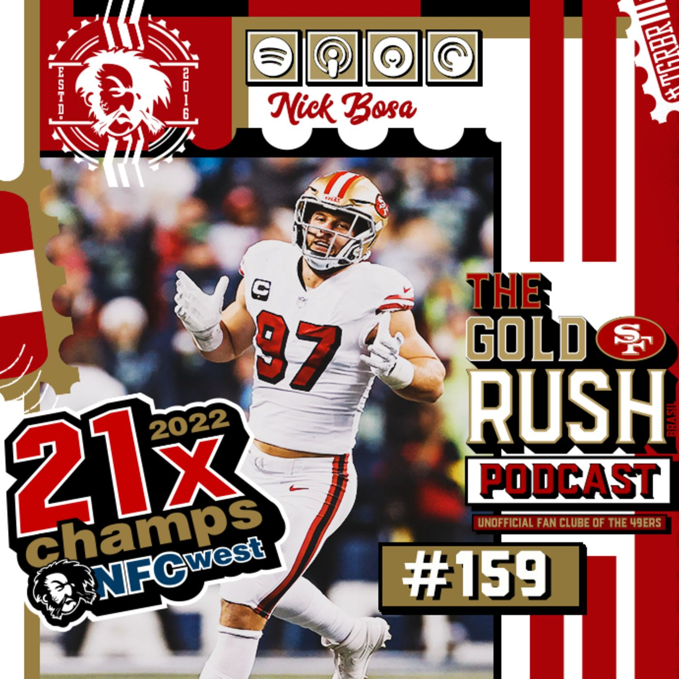 The Gold Rush Brasil 159 – #ChampsNFCwest e a Preview contra Commanders episode artwork