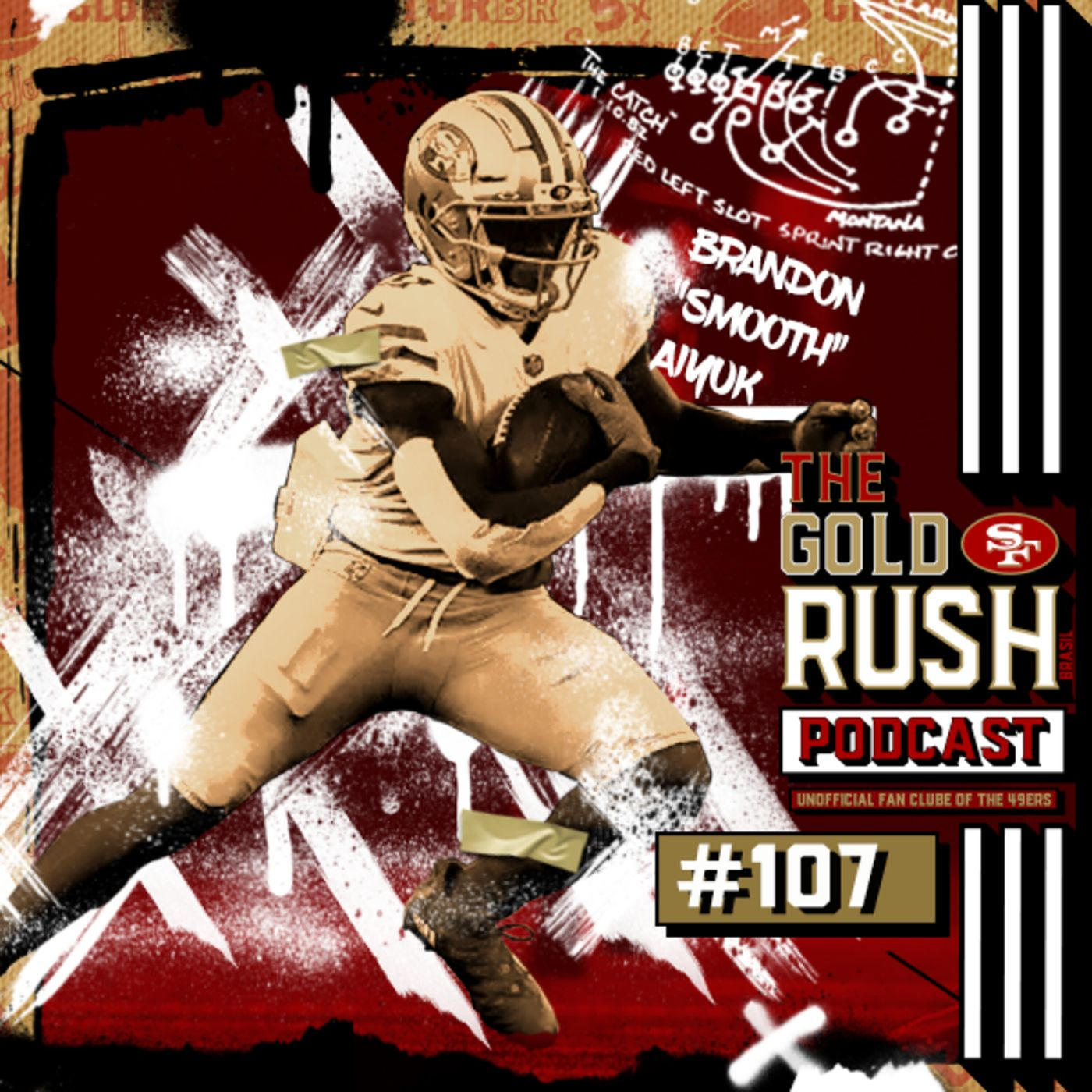 The Gold Rush Brasil Podcast 107 – Semana 9 Packers vs 49ers episode artwork