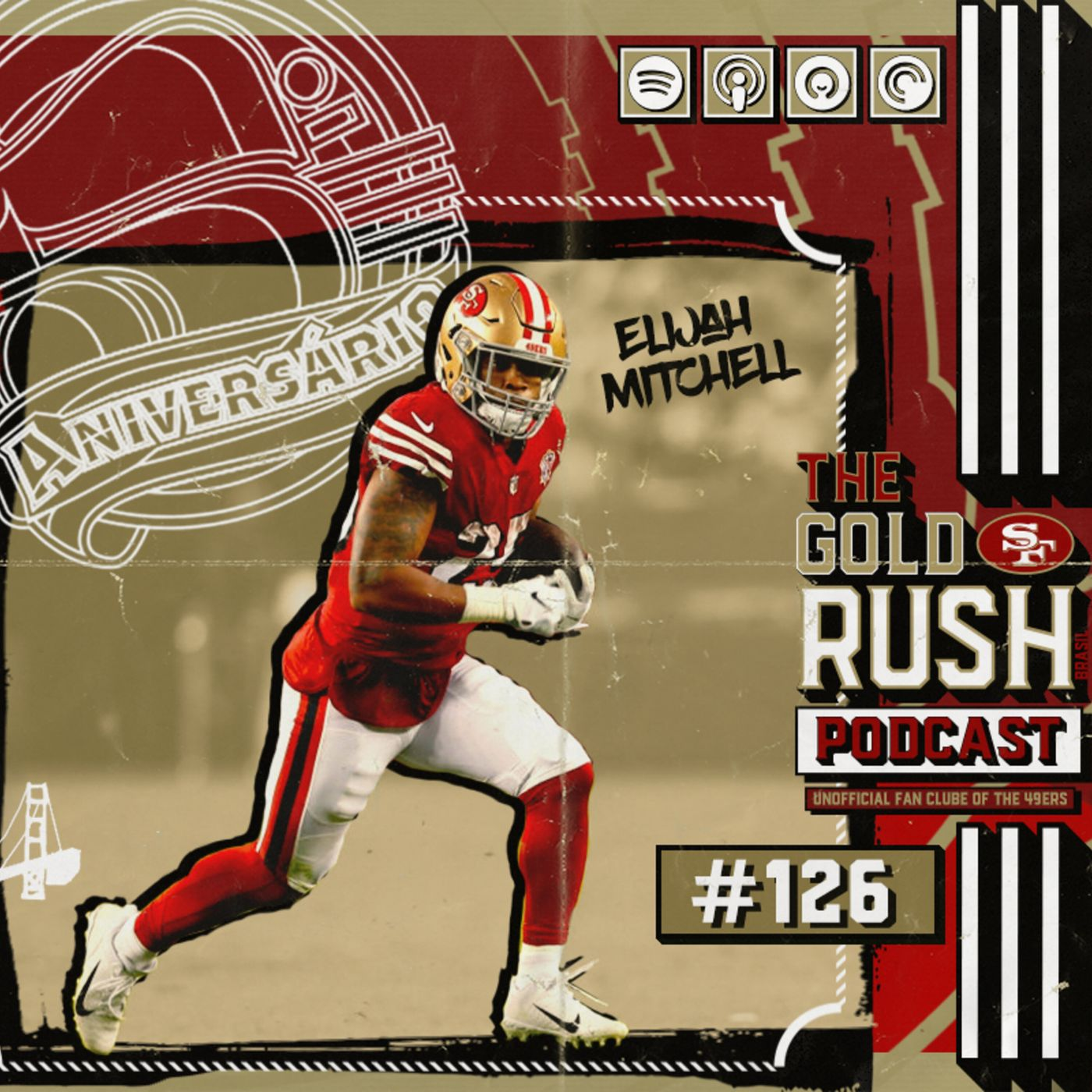 The Gold Rush Brasil 126 - Semana 8 49ers vs Bears episode artwork