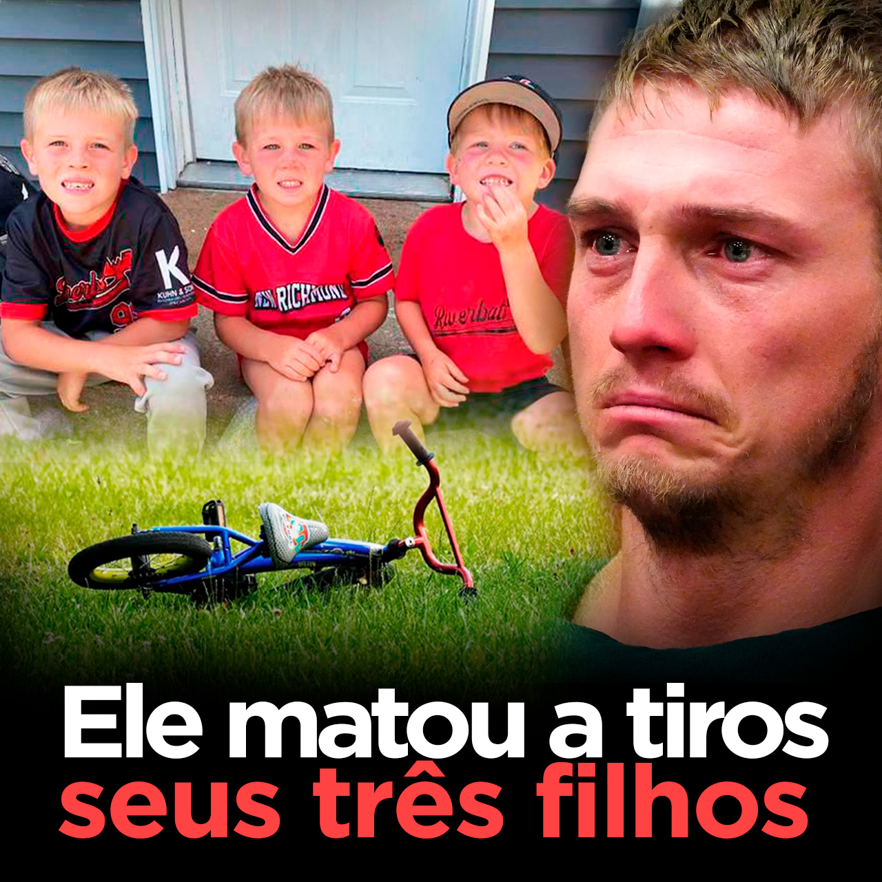 Ele executou os PRÓPRIOS FILHOS de 7, 4 e 3 anos | Chad Doerman