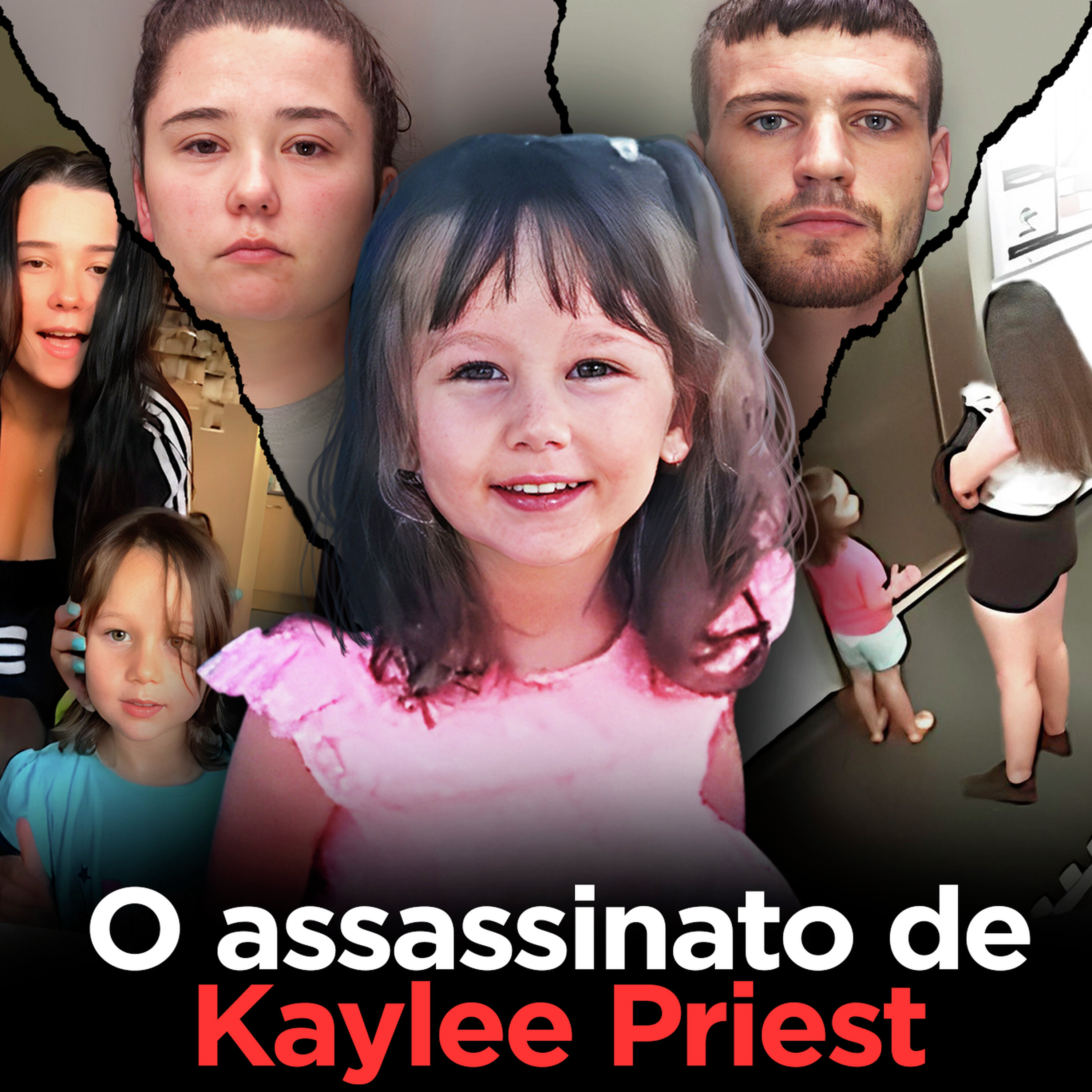 Mãe TikToker M4T4 filha com ajuda do namorado | Kaylee Priest