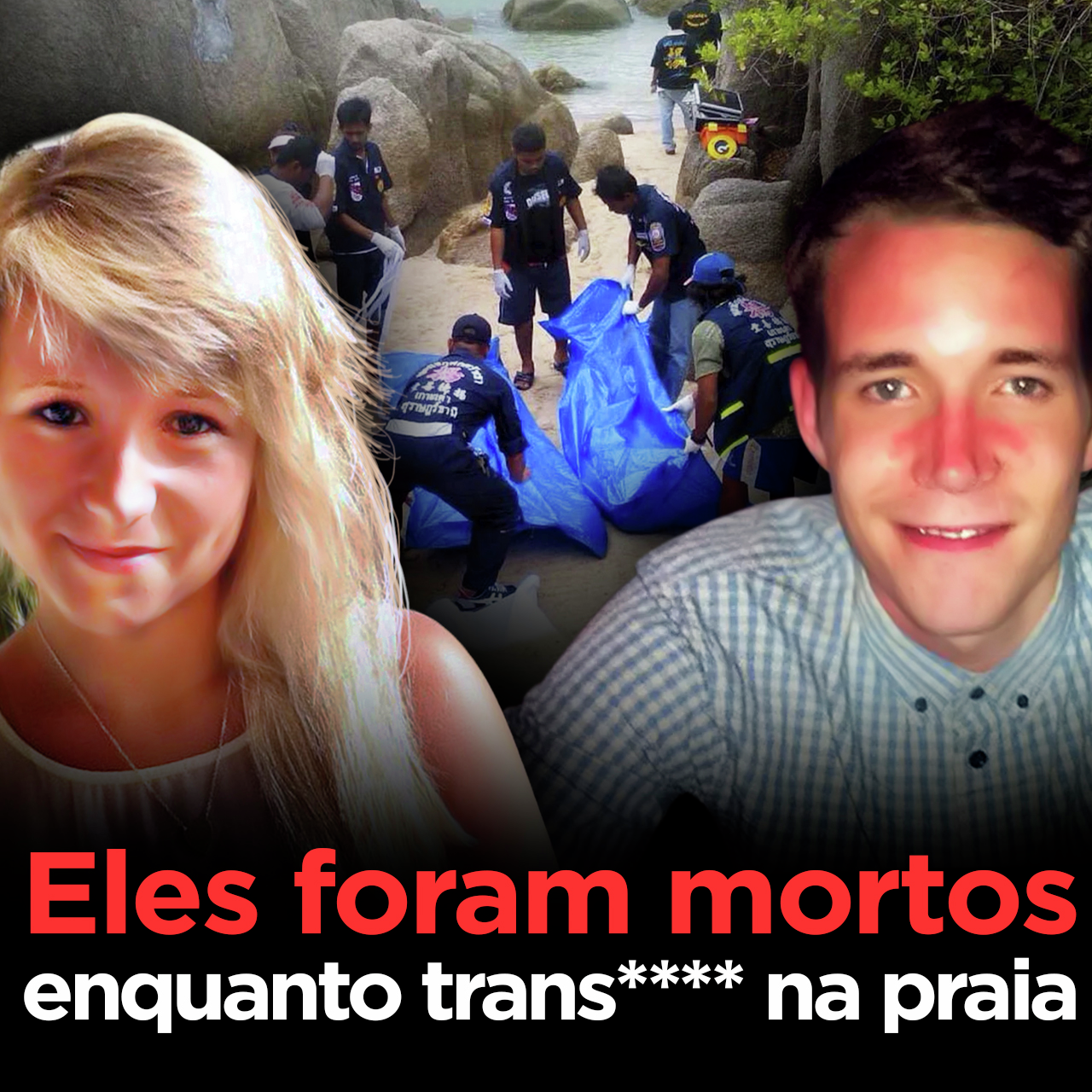Turistas 4SS4SS1N4D0S na Ilha de Koh Tao | Hannah Witheridge & David Miller
