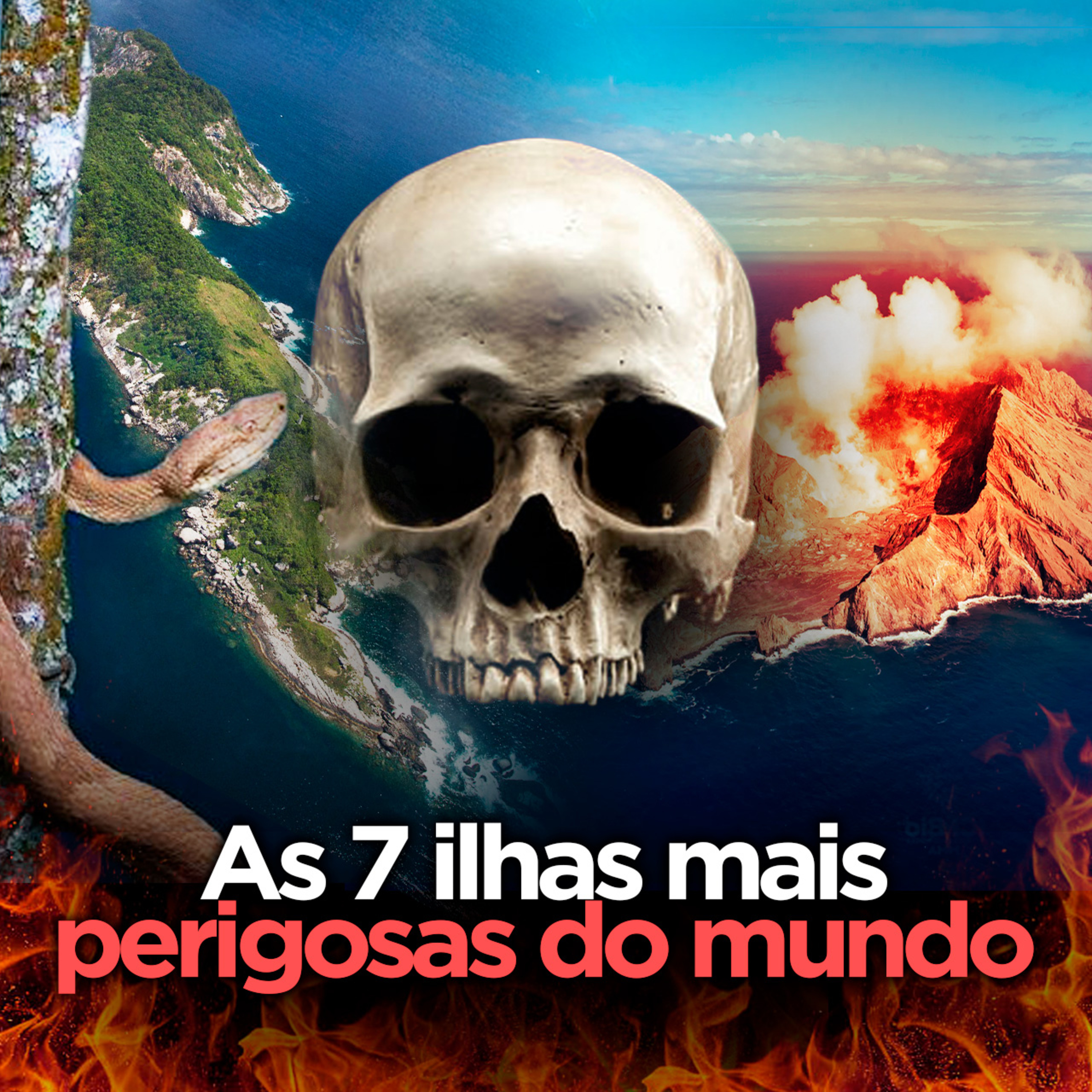 As 7 ilhas mais perigosas do mundo.