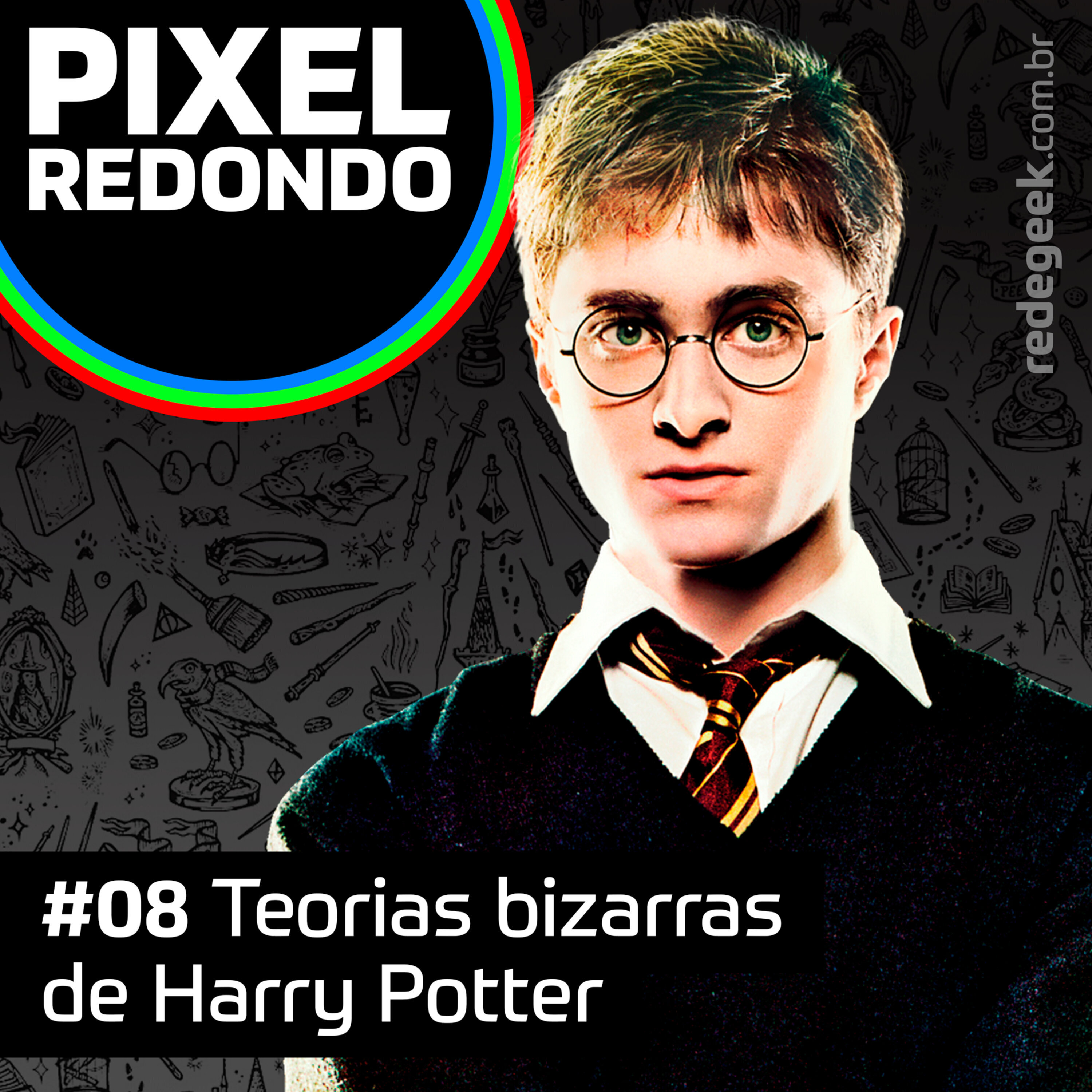 Pixel Redondo – Teorias bizarras de Harry Potter episode artwork