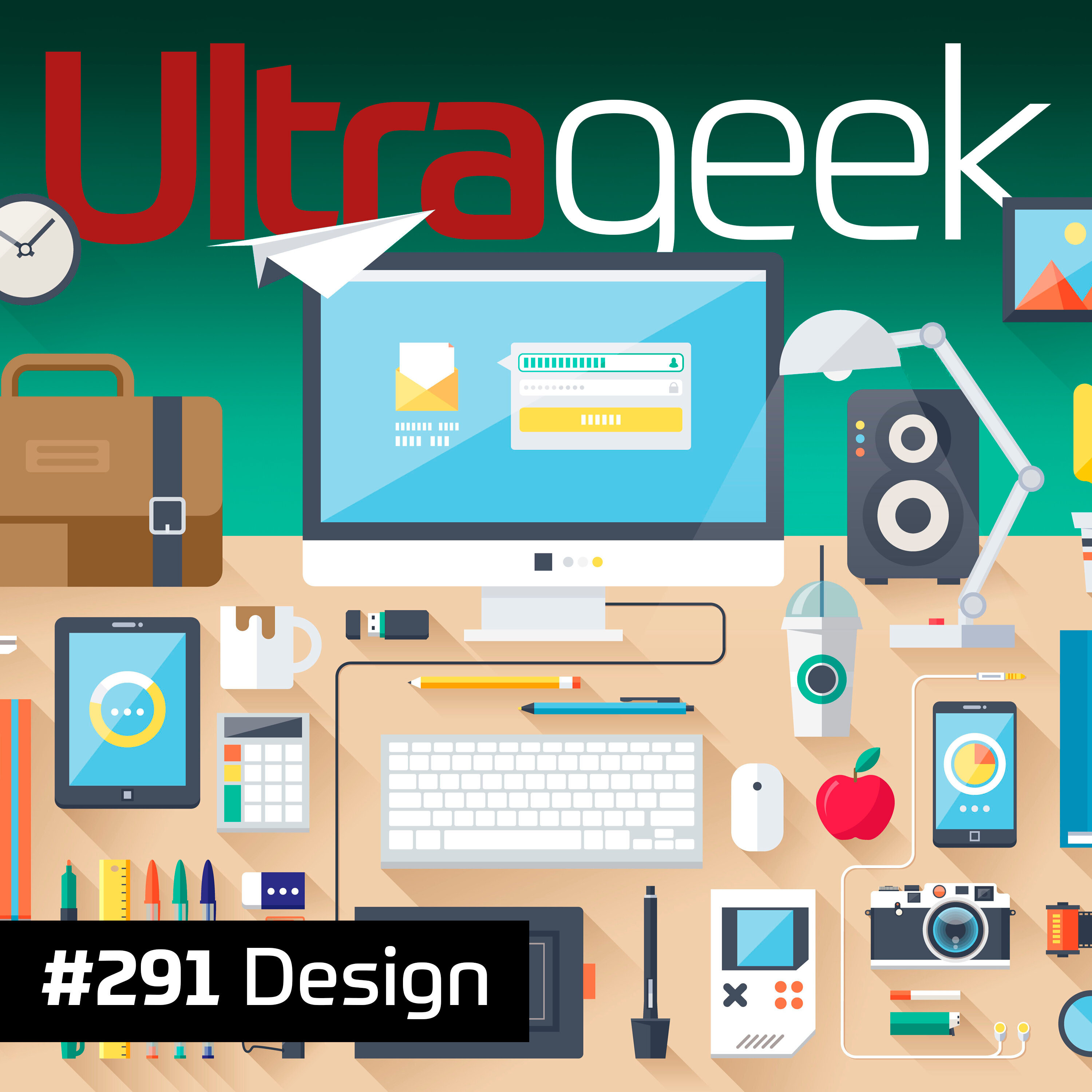 Ultrageek – Design episode artwork