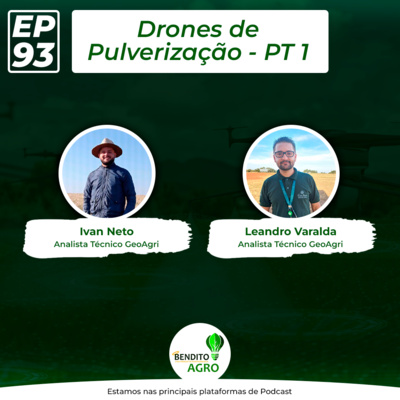 #93 - Drones de Pulverização Parte 1