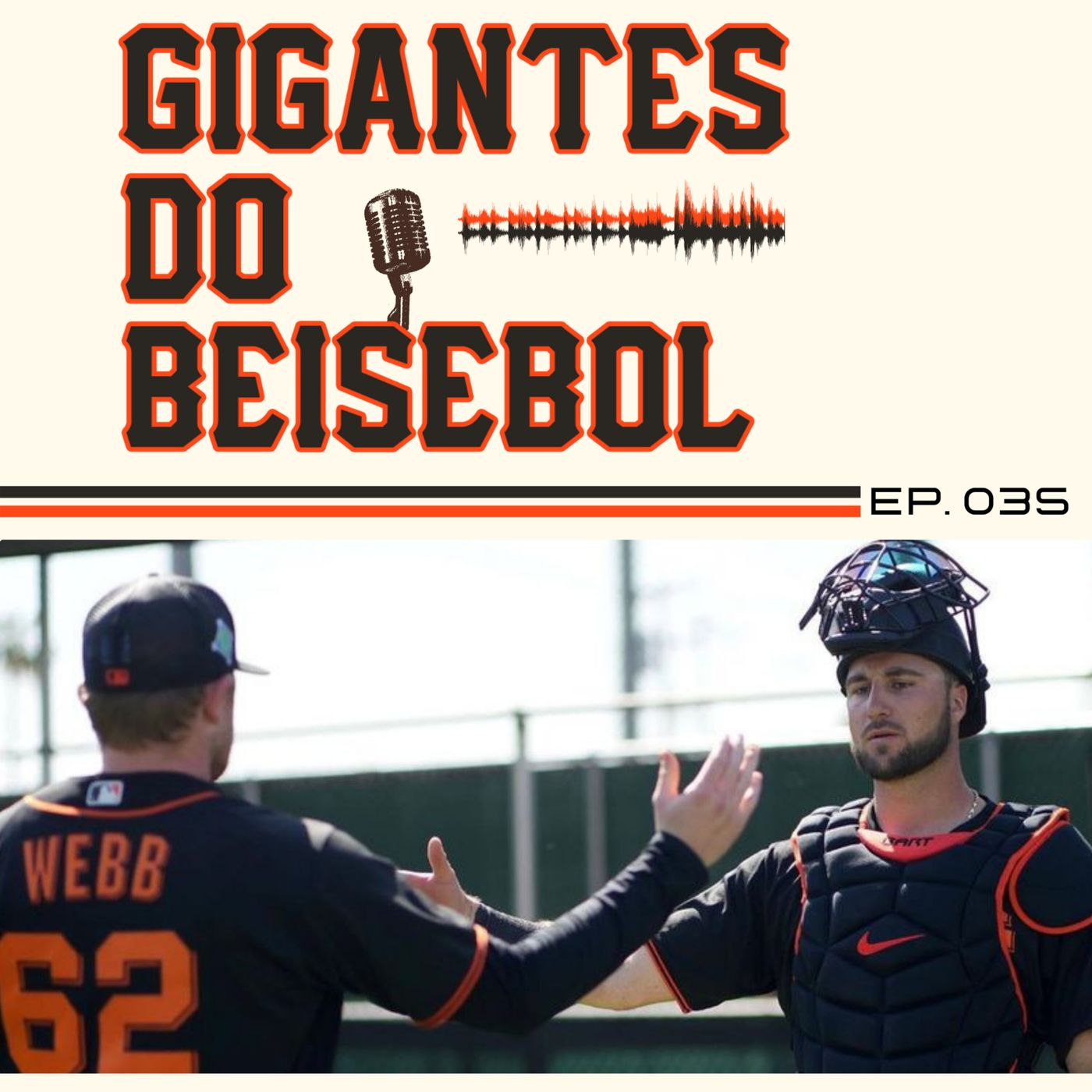 Gigantes do Beisebol #035 - Webb e Bart confirmados no dia de abertura e o coringa de Kapler ft. Dodgers da Massa