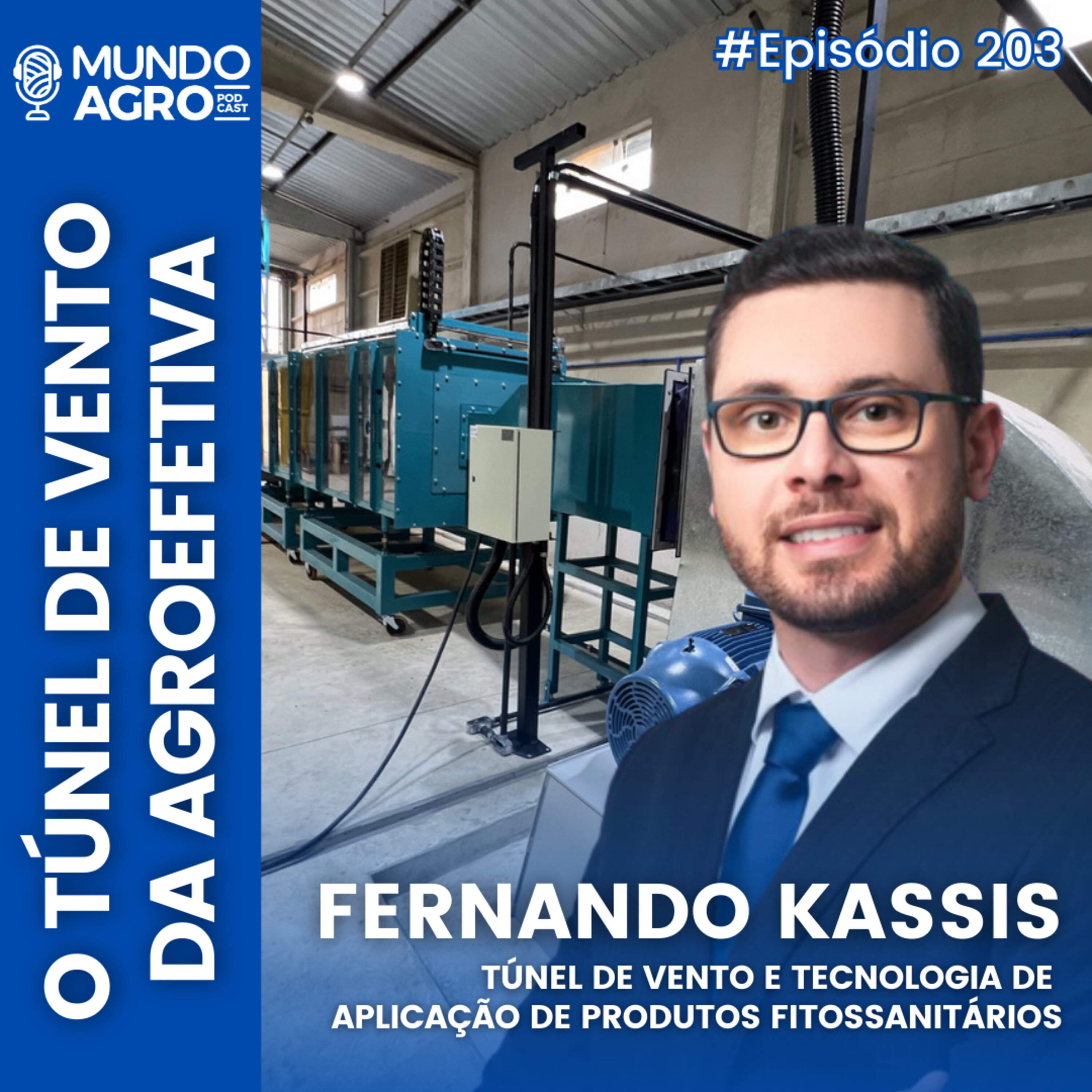 #203 MAP O PRIMEIRO TÚNEL DE VENTO DE ALTA VELOCIDADE DA AMÉRICA DO SUL PARA PESQUISAS EM PULVERIZAÇÕES AÉREAS