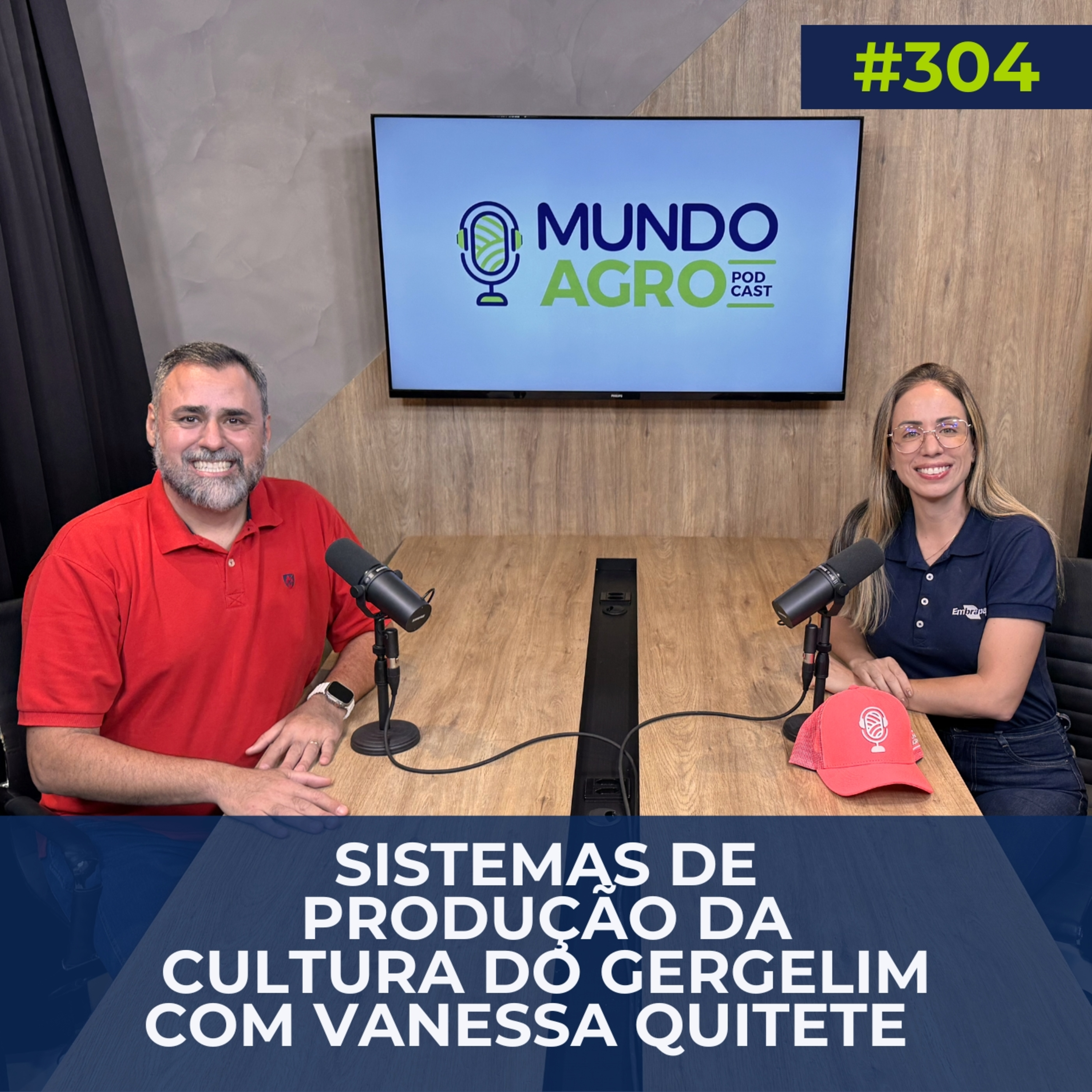 #EP304 MAP Sistemas de produção da cultura do gergelim com Vanessa Quitete
