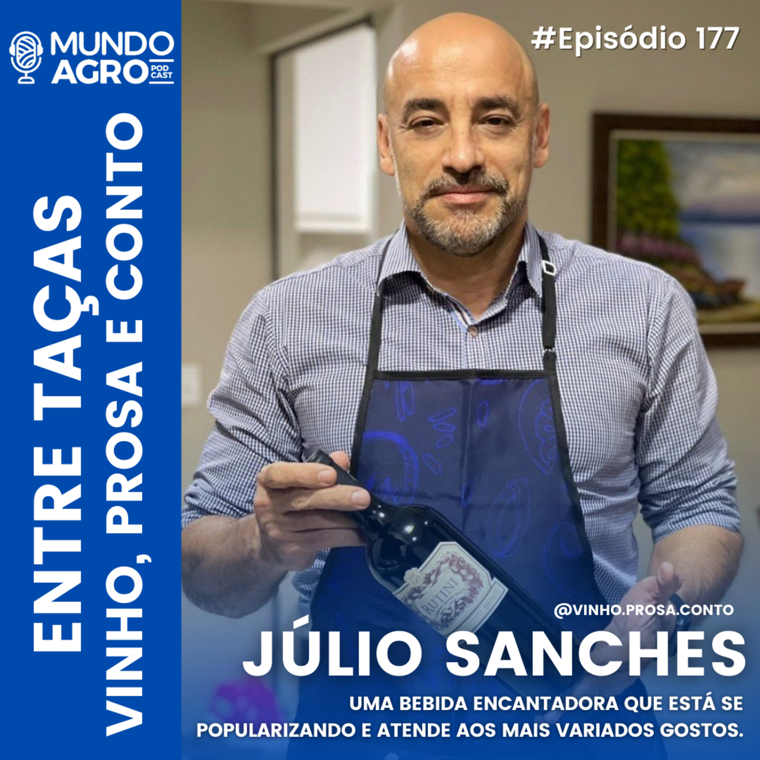 #177 MAP VINHO, PROSA E CONTO COM JÚLIO SANCHES