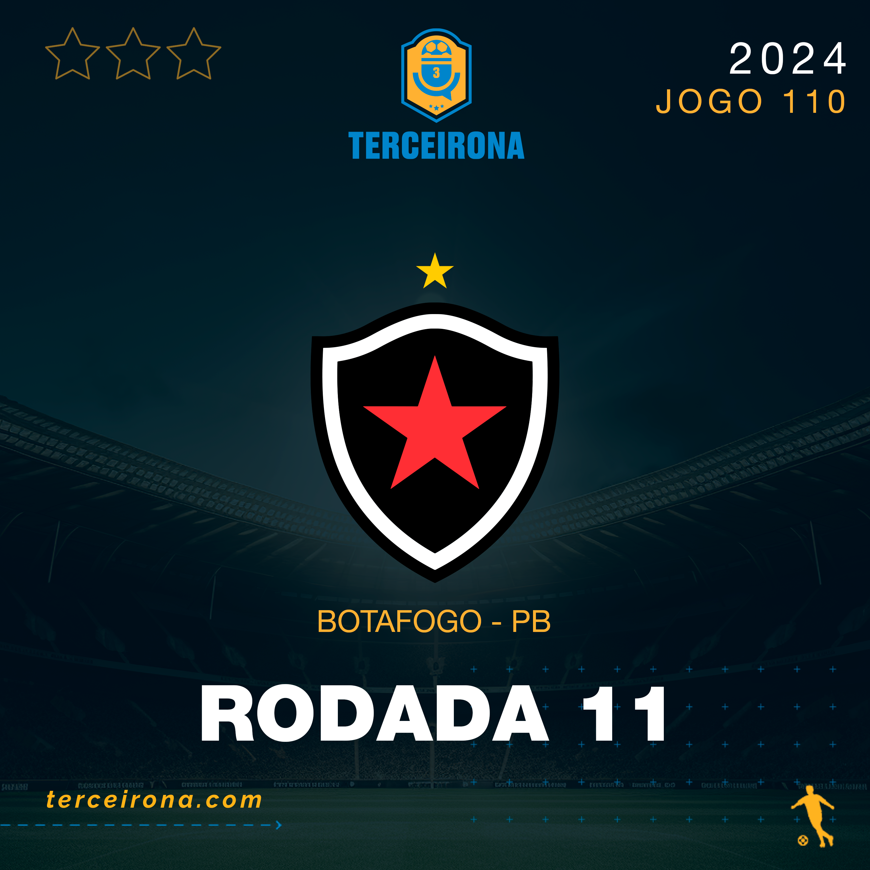 Terceirona Oficial | BOTAFOGO PB - Rodada 11