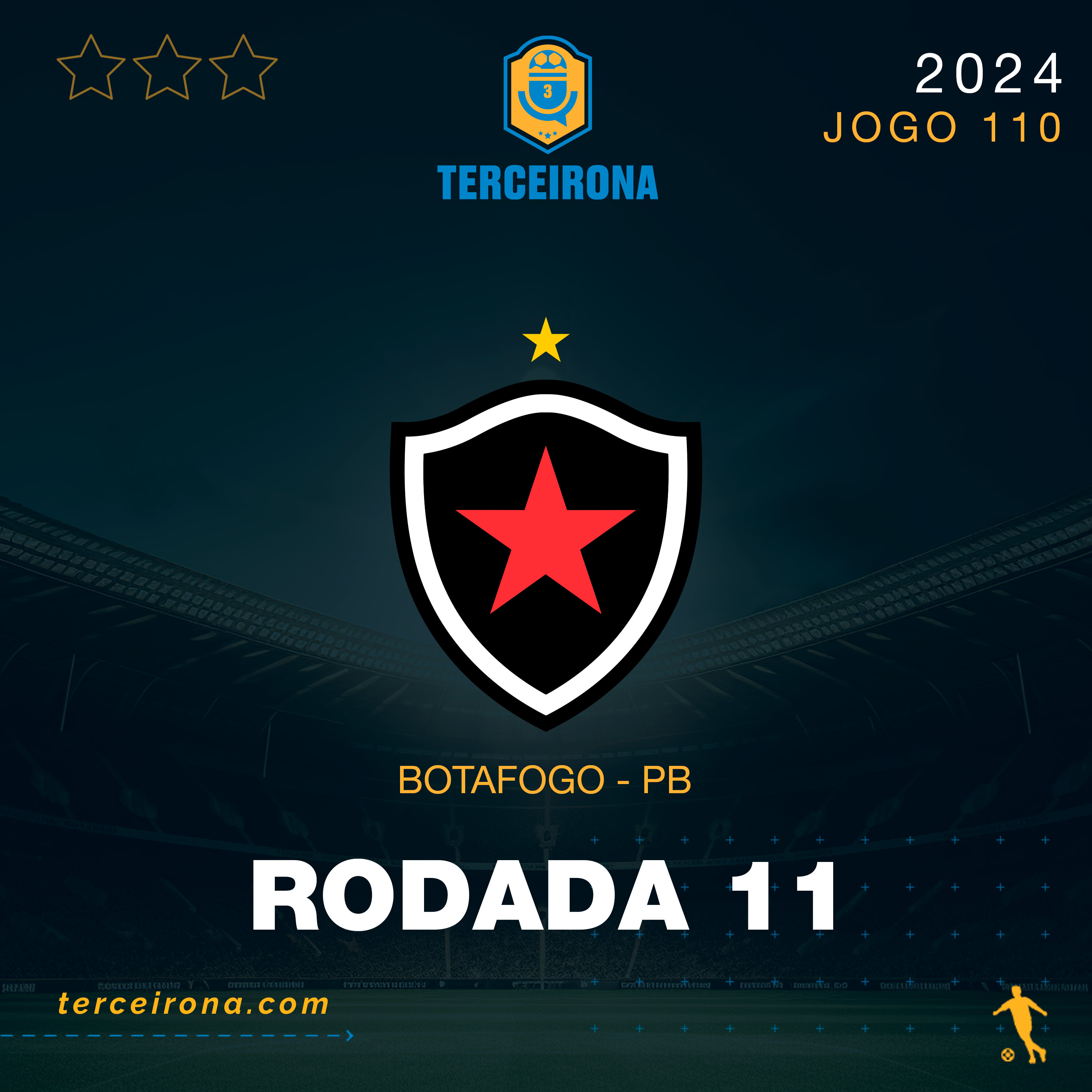 Terceirona Oficial | BOTAFOGO PB - Rodada 11