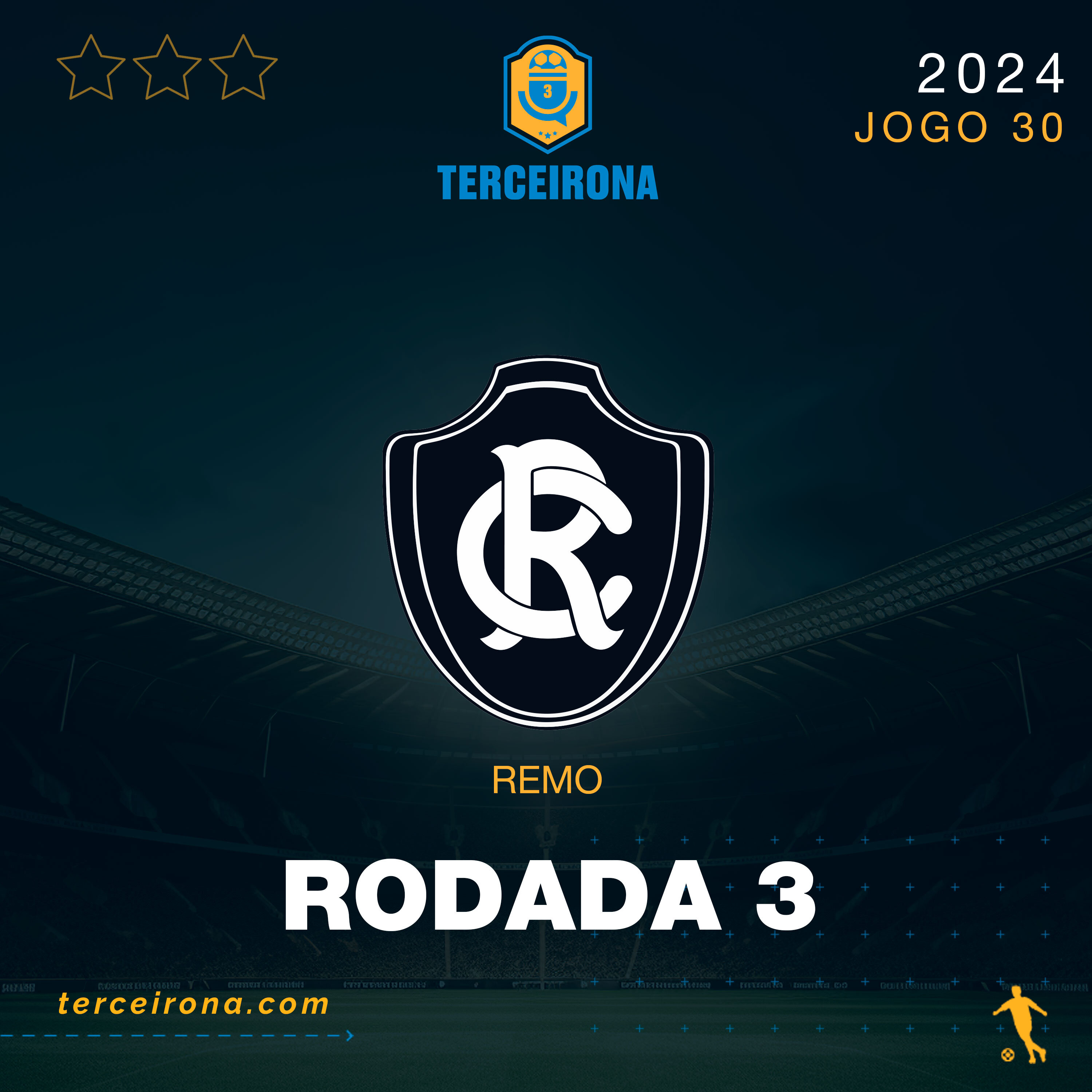 Terceirona Oficial | REMO - Rodada 3
