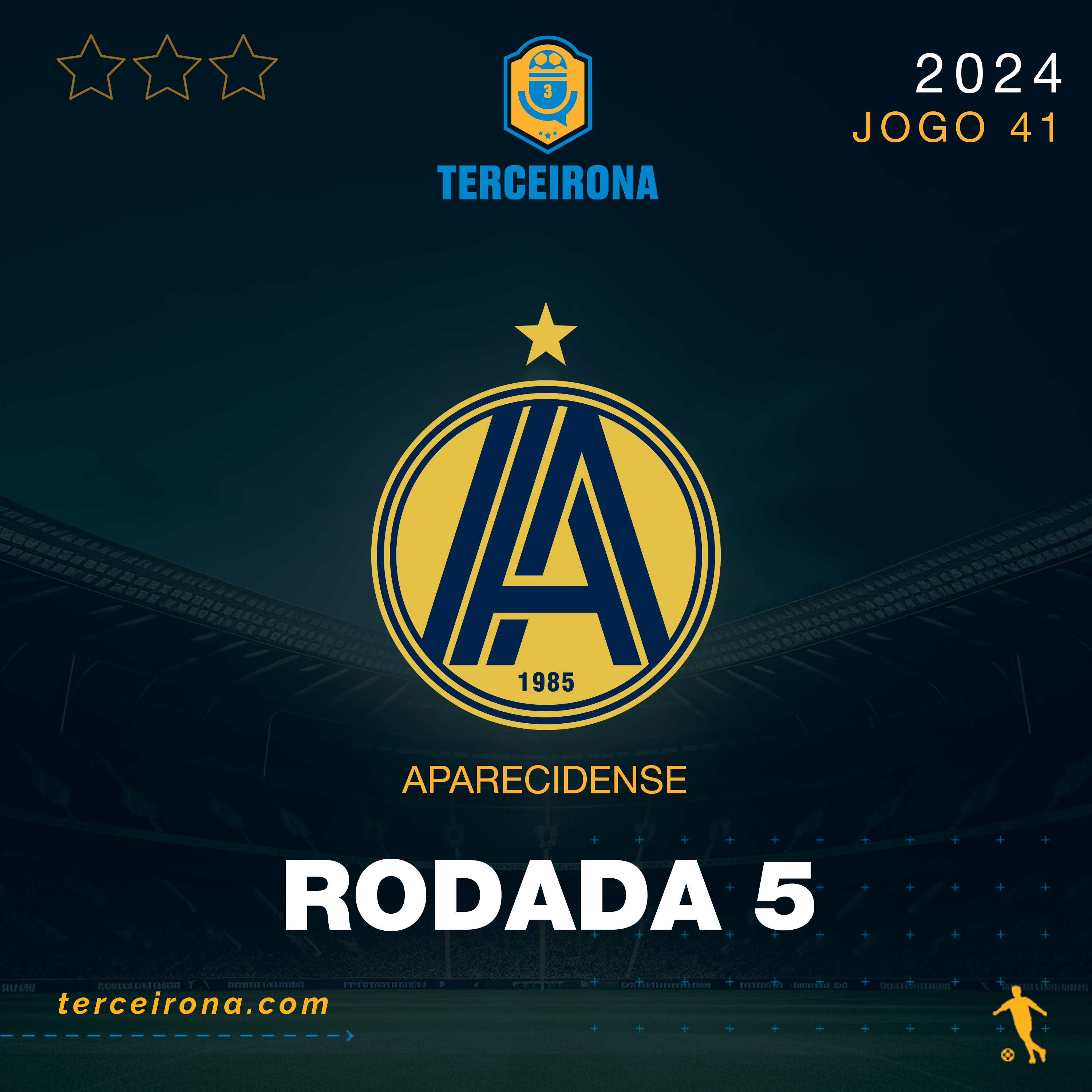 Terceirona Oficial | APARECIDENSE - Rodada 5