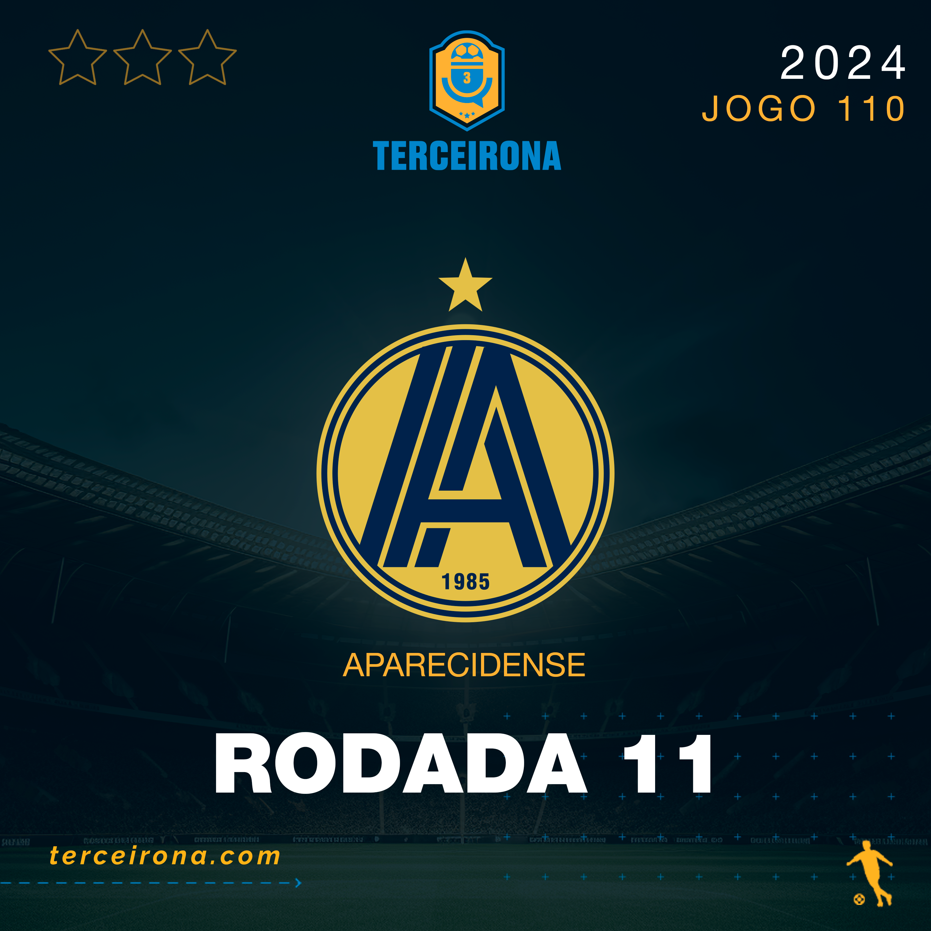 Terceirona Oficial | APARECIDENSE - Rodada 11