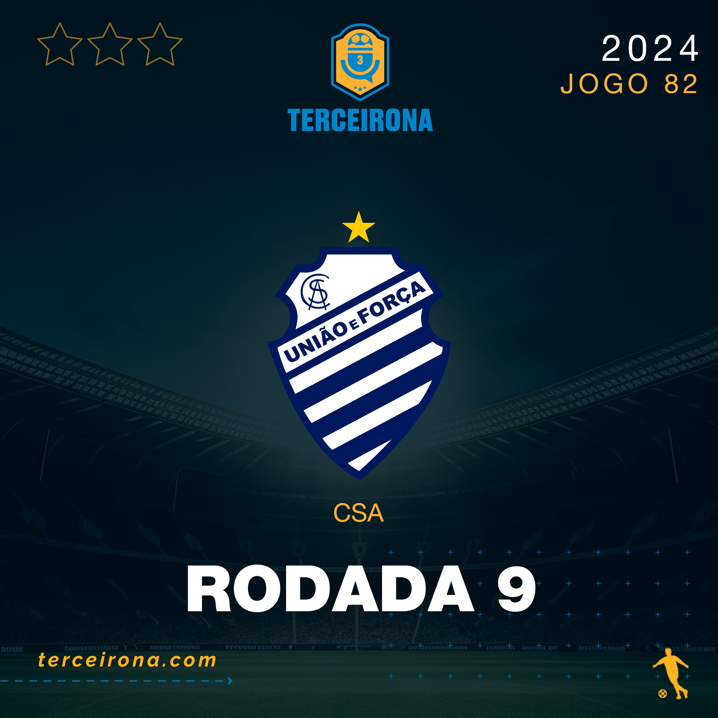 Terceirona Oficial | CSA - Rodada 9
