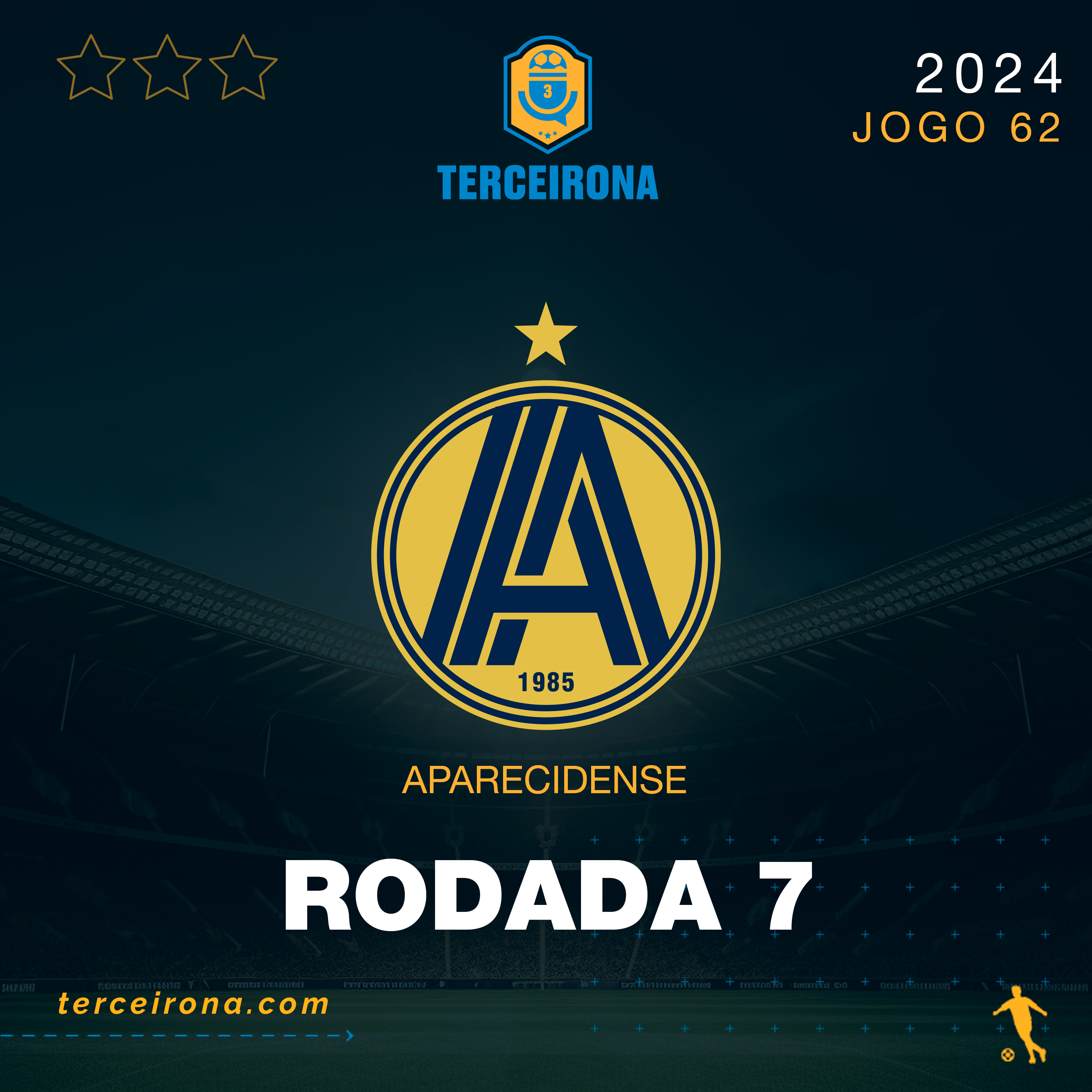 Terceirona Oficial | APARECIDENSE - Rodada 7