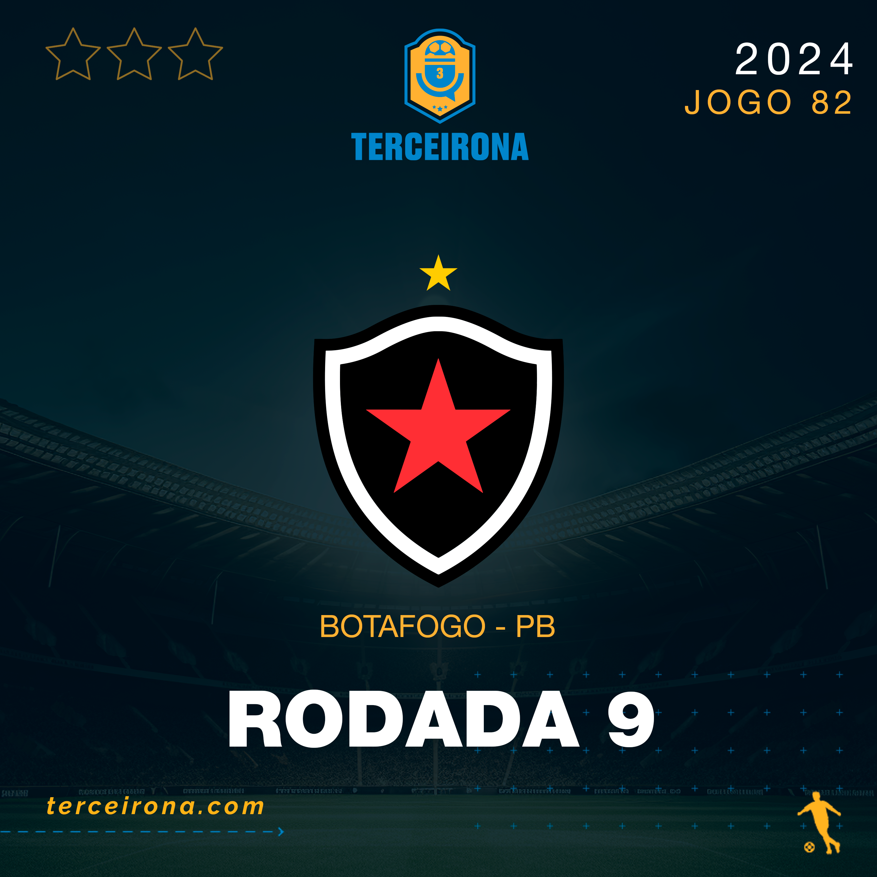 Terceirona Oficial | BOTAFOGO PB - Rodada 9