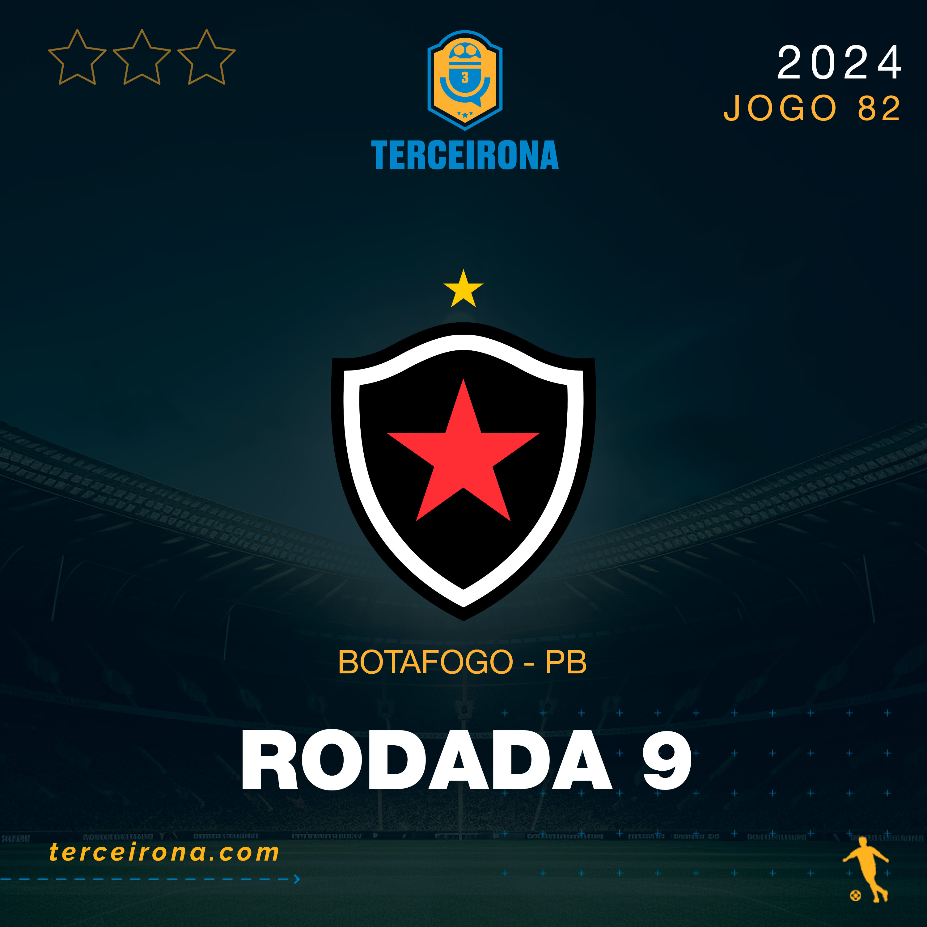 Terceirona Oficial | BOTAFOGO PB - Rodada 9