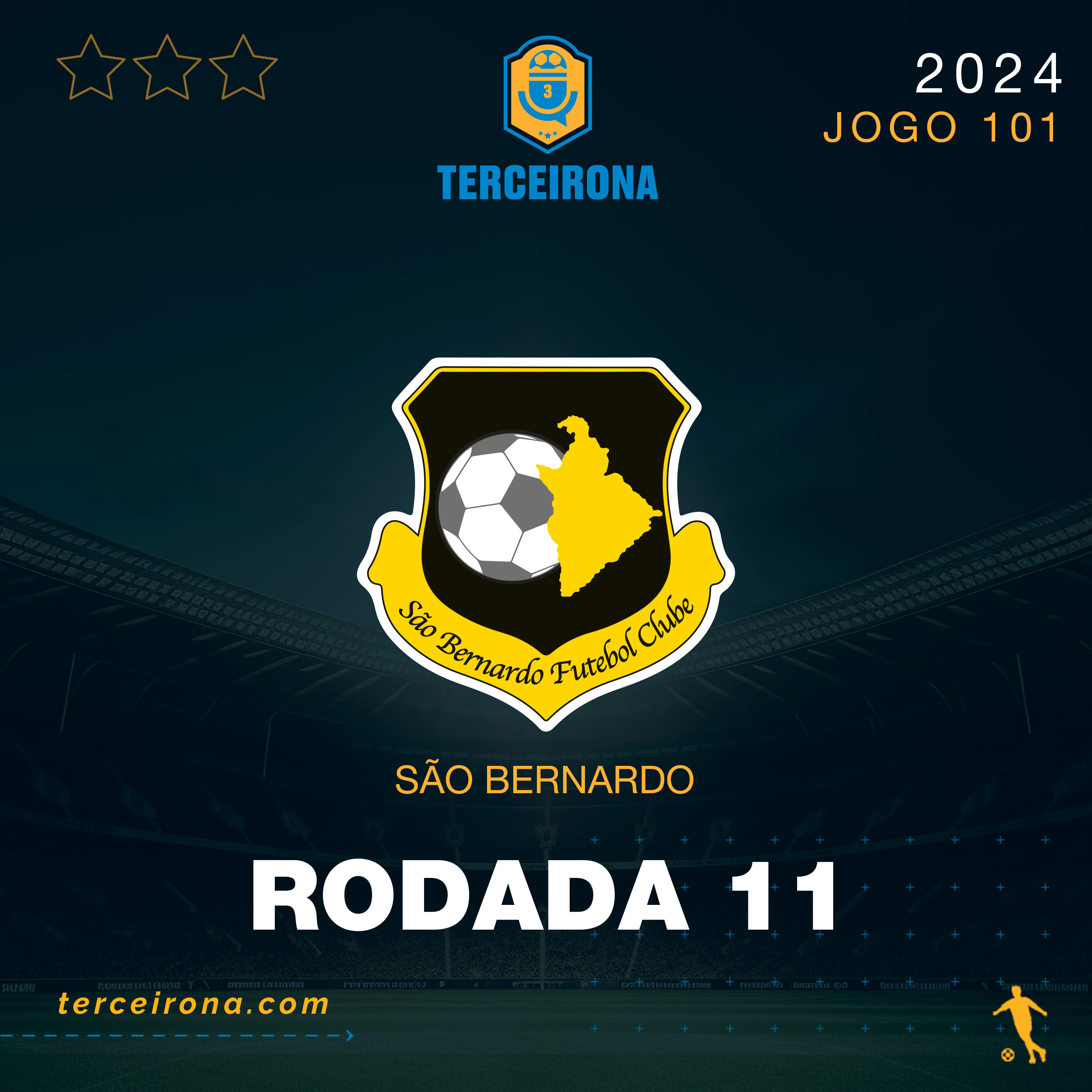 Terceirona Oficial | SÃO BERNARDO - Rodada 11