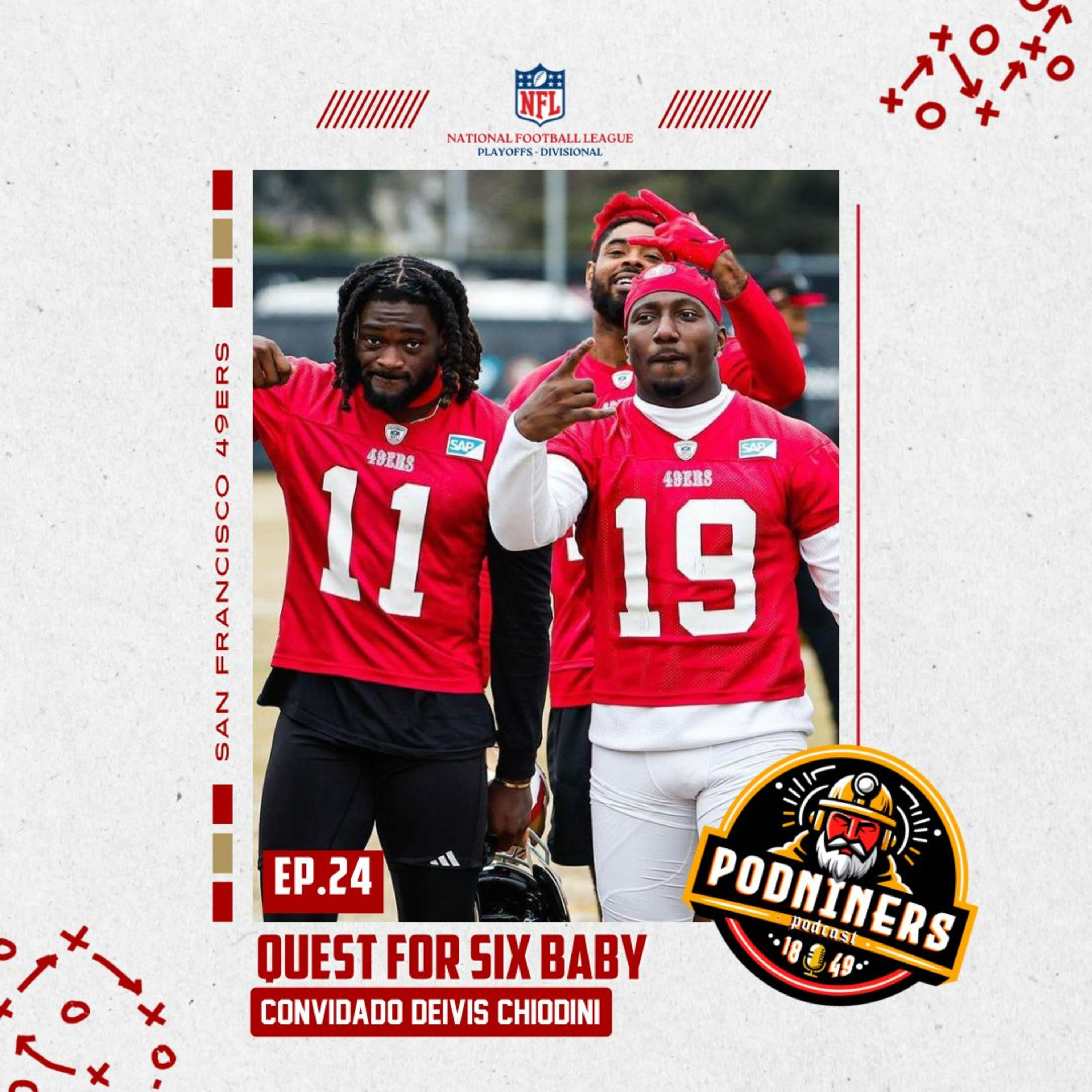 🎙️24 - QUEST FOR SIX BABY episode artwork