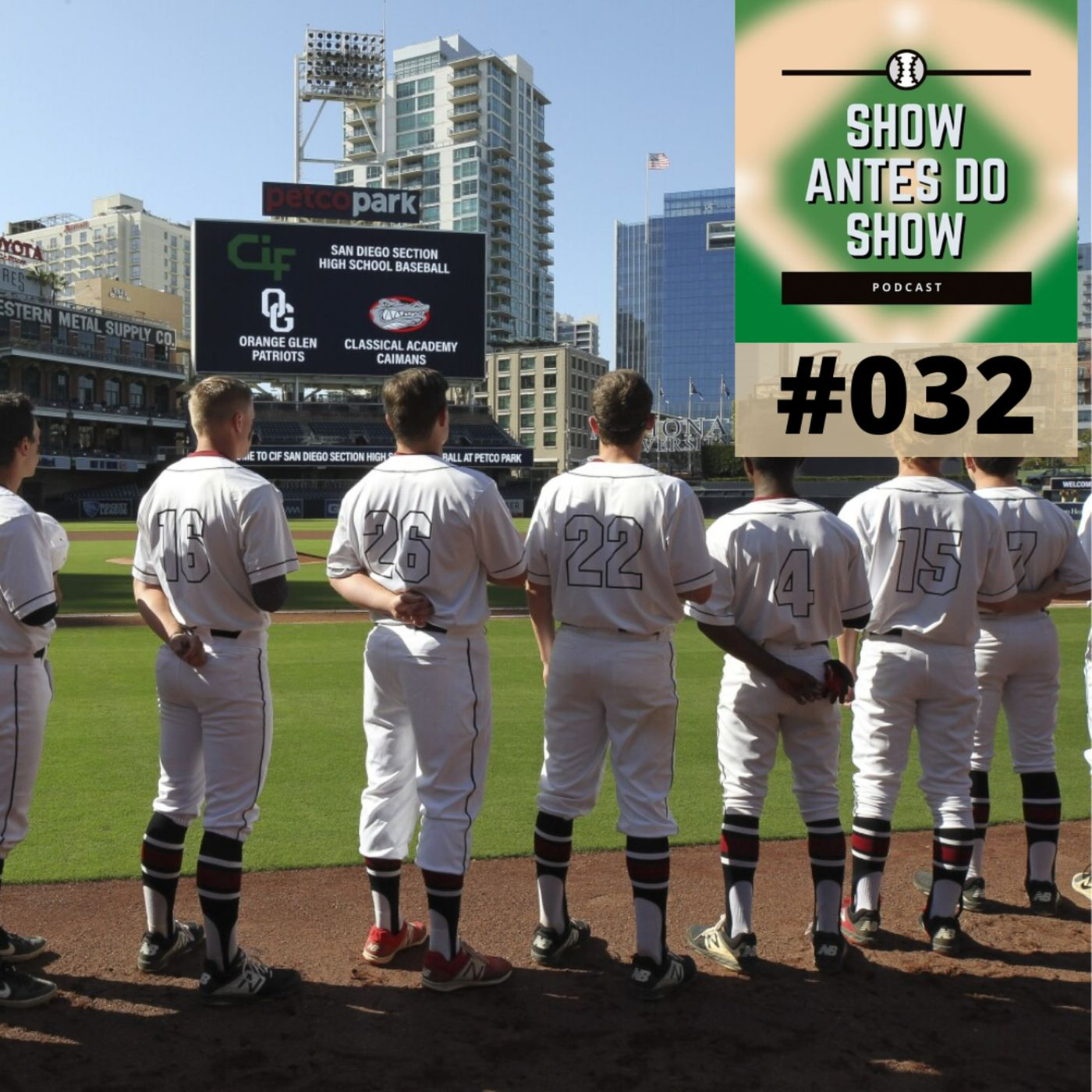 Show Antes do Show 032 - Conhecendo o High School Baseball episode artwork