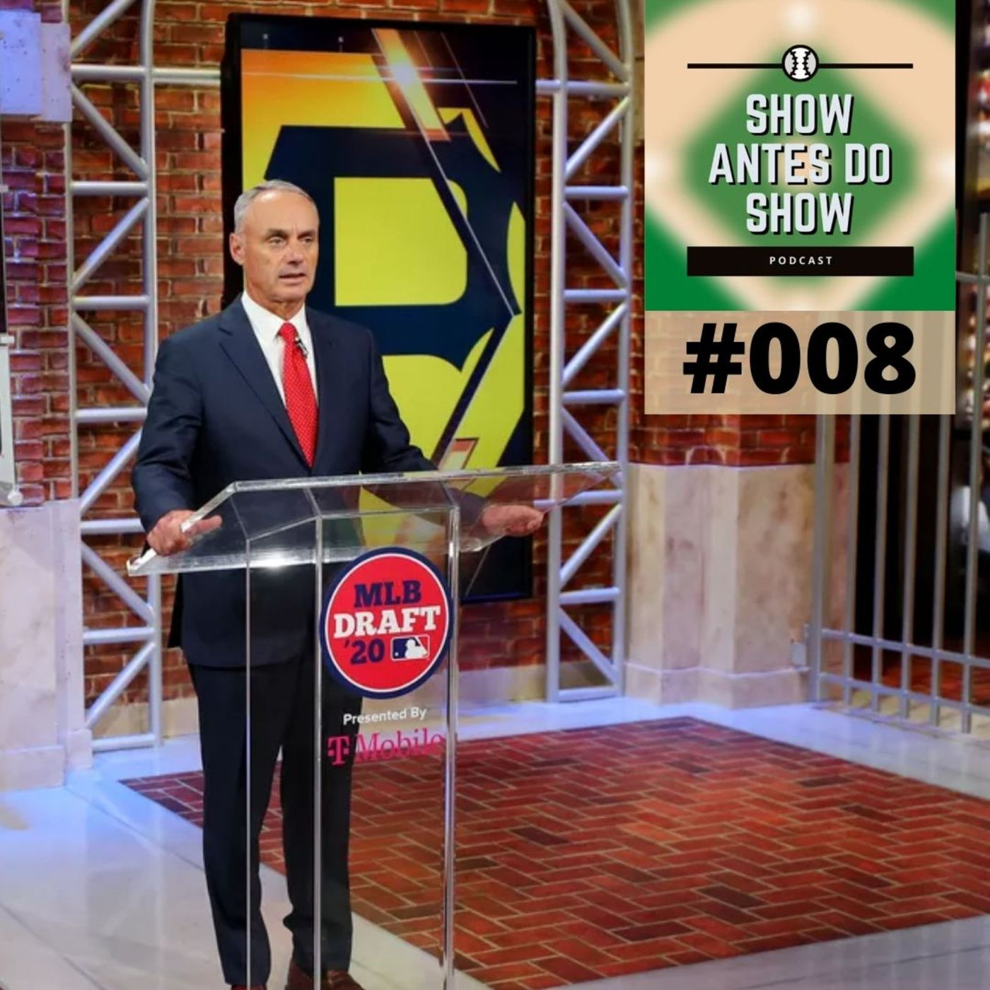 Show Antes do Show 008 – MLB Draft 2020 episode artwork