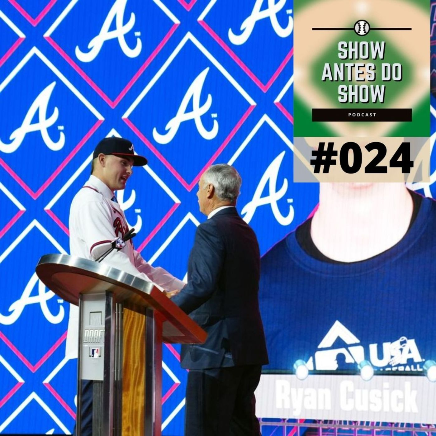 Show Antes do Show 024 - MLB Draft 2021 episode artwork