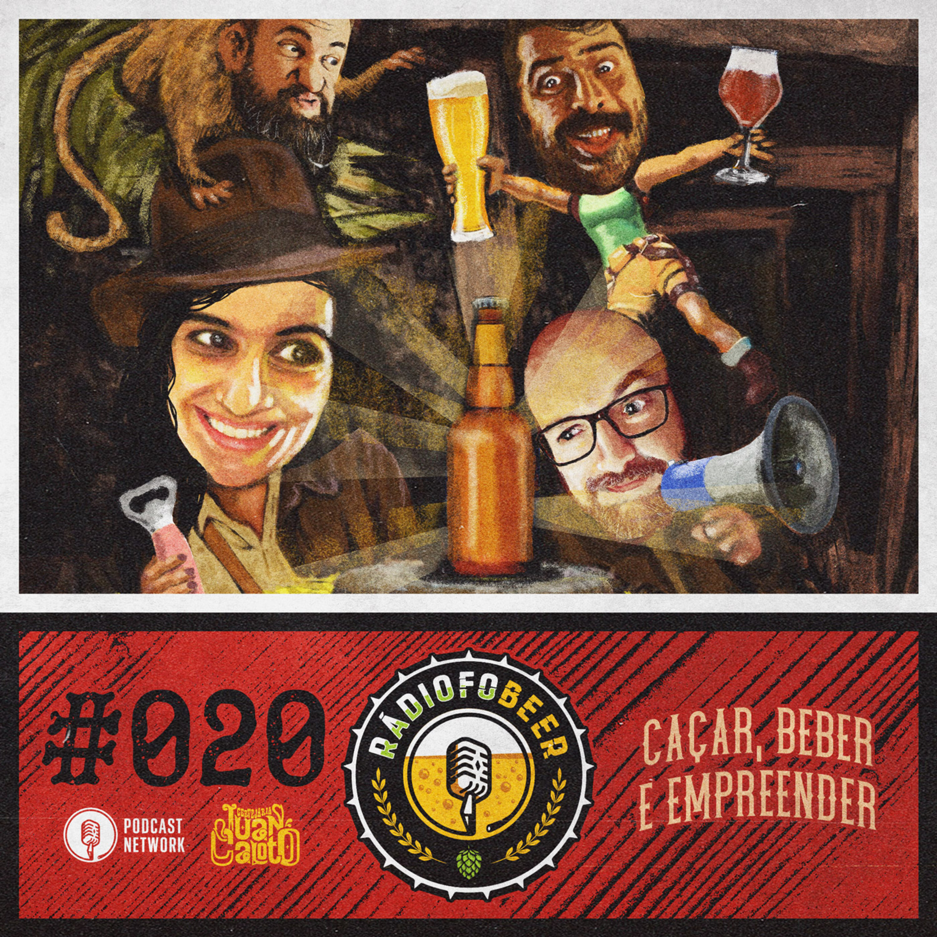 RádiofoBeer #020 - Caçar, beber e empreender