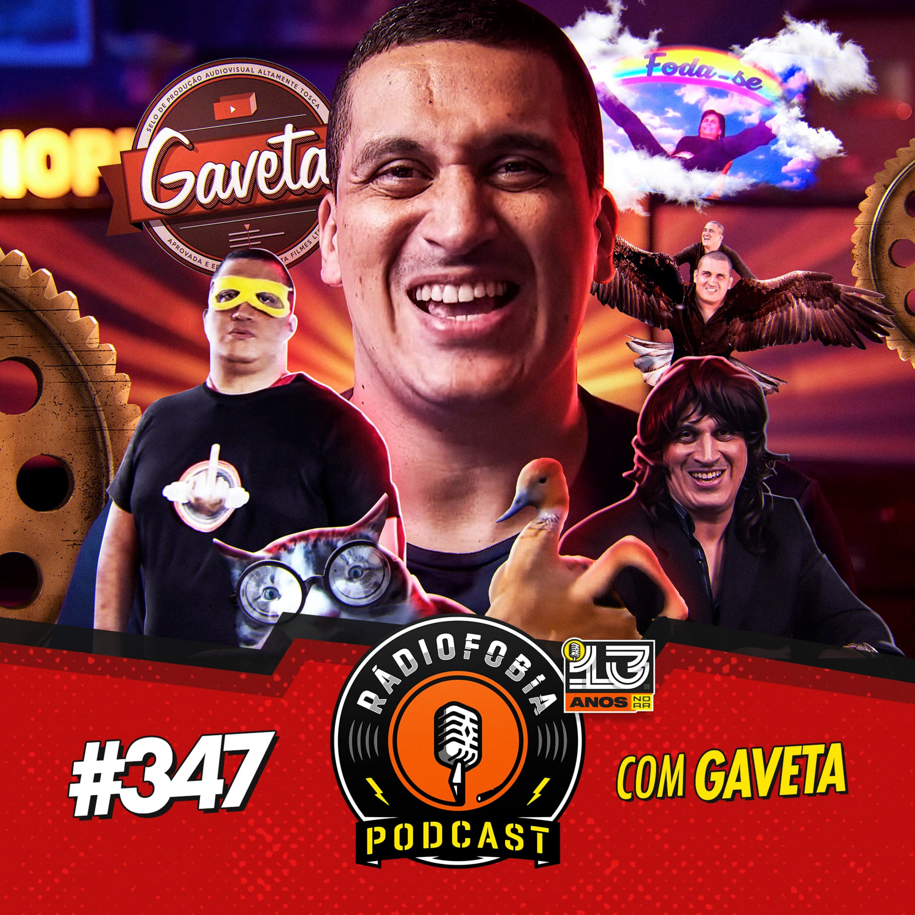 RADIOFOBIA 347 - com GAVETA